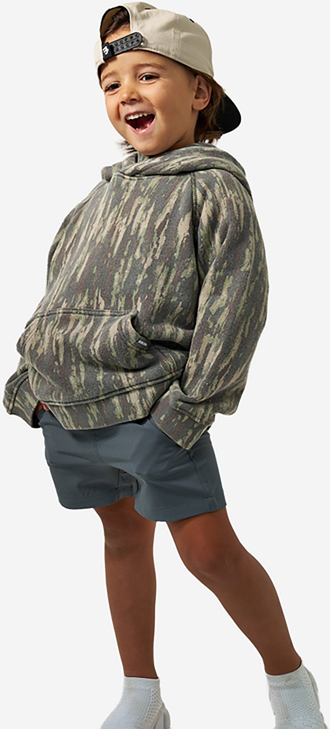 BURLEBO Boys' Vintage Washed Midland Camo Fleece Hoodie - view number 2