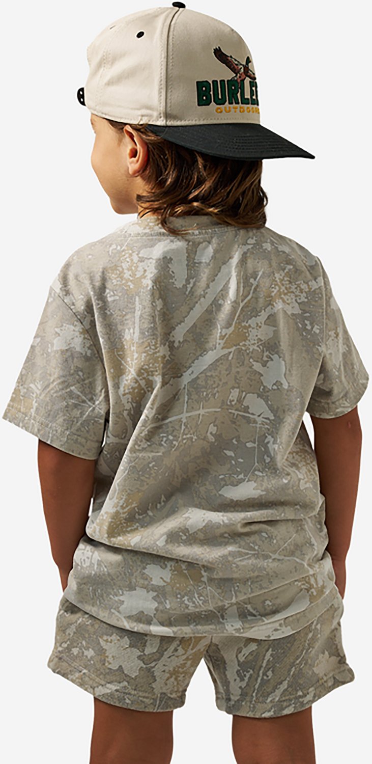 BURLEBO Boys' Vintage Washed Midland Camo T-shirt - view number 3