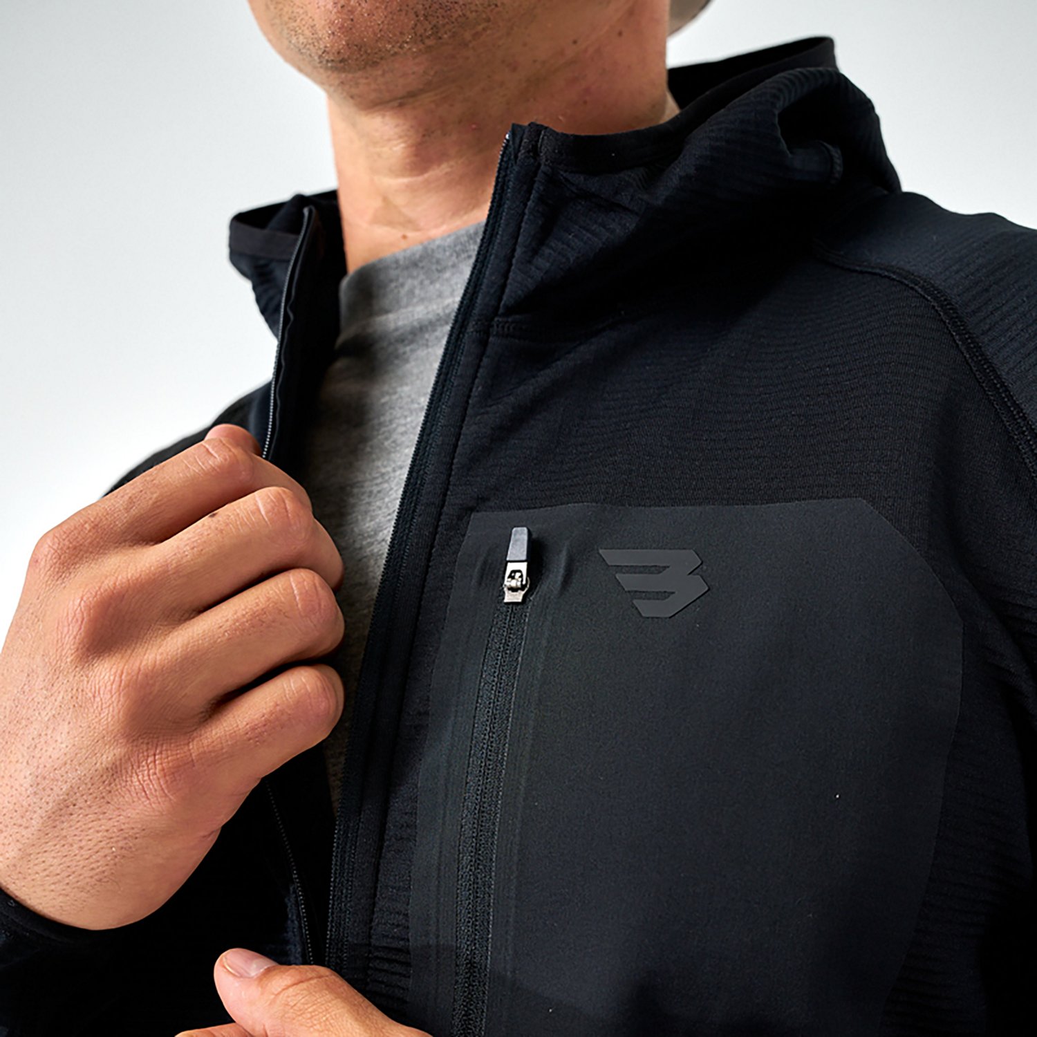 BURLEBO Men's Blaze Tech 1/4 Zip - view number 2