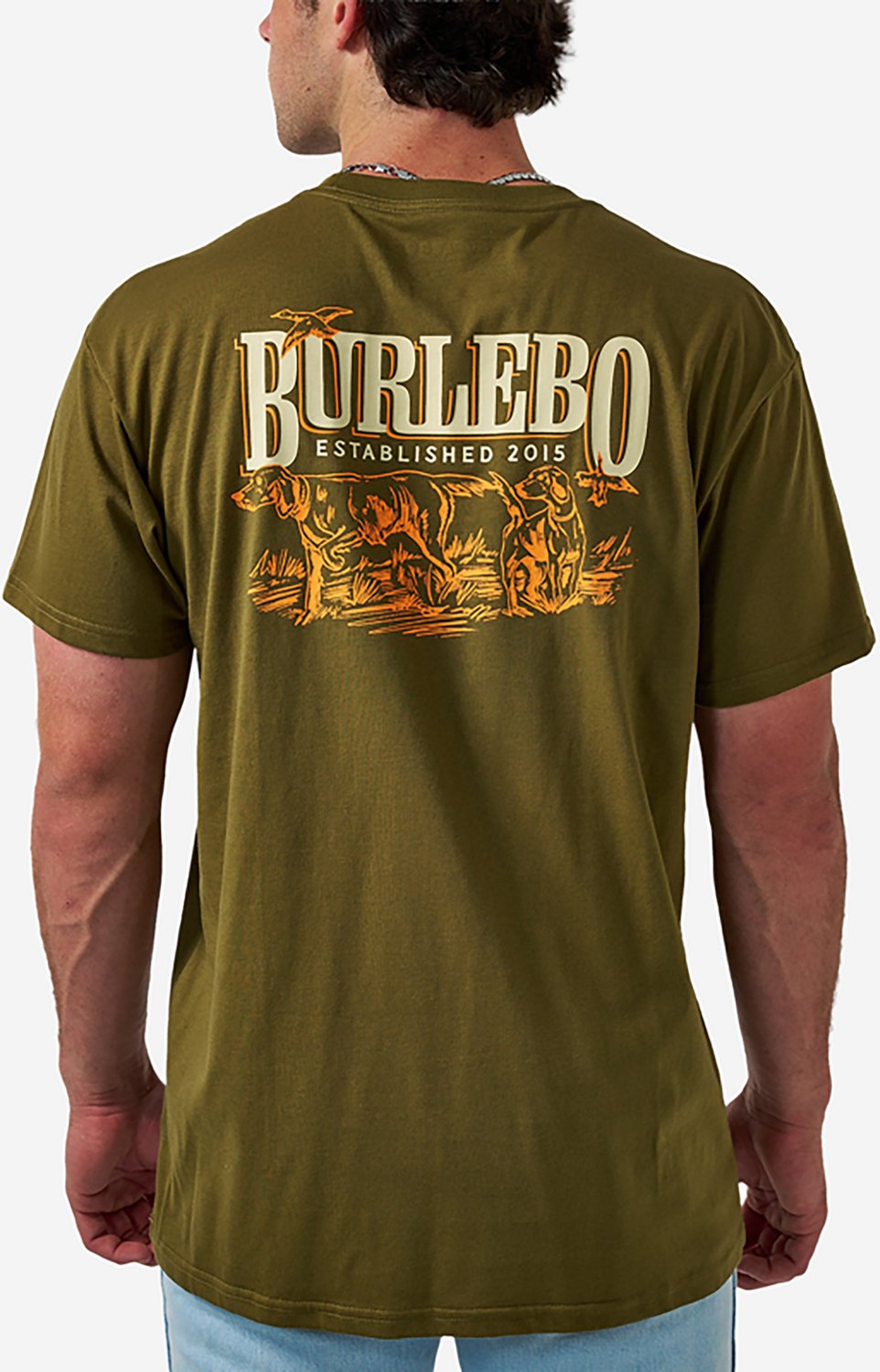 BURLEBO Men's Hunting Dogs T-shirt