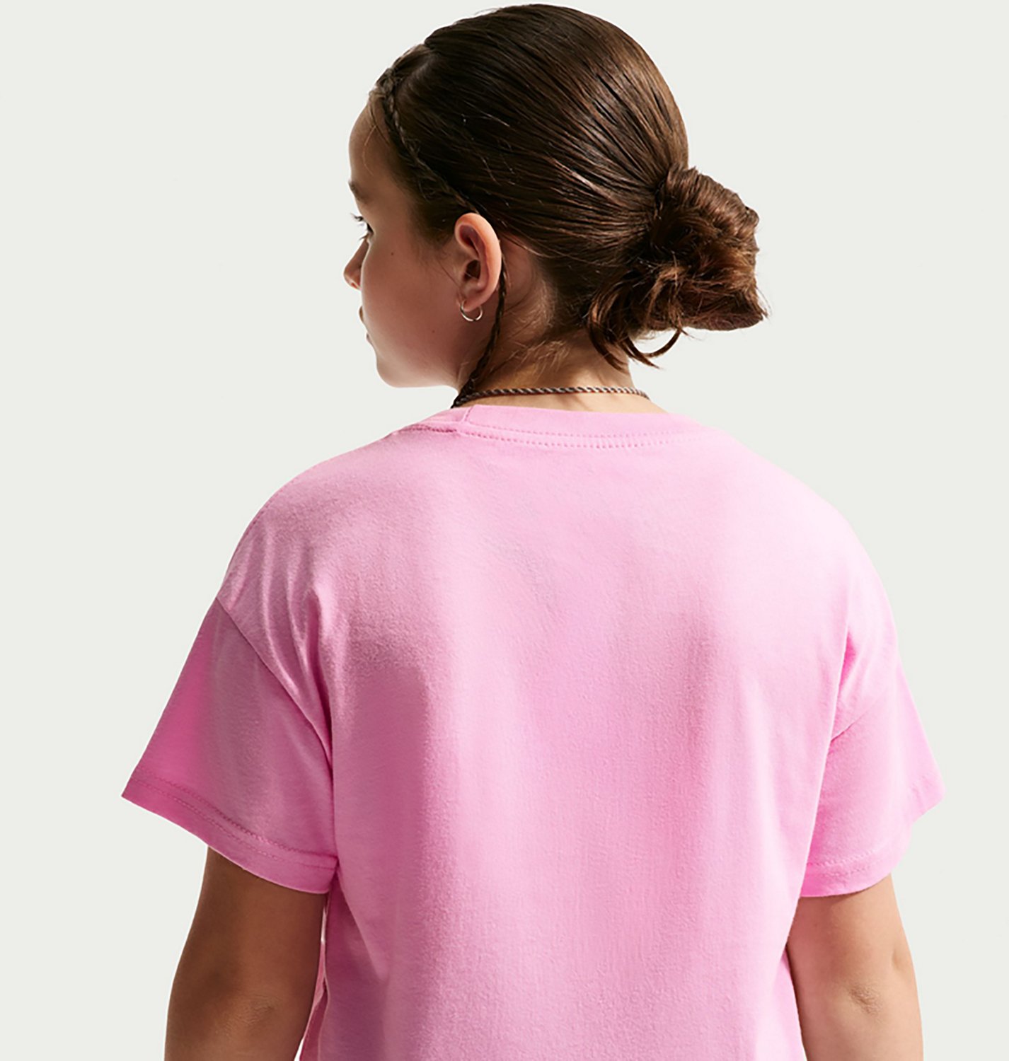 Nike Girls' Sportswear Essential Boxy Short Sleeve T-shirt - view number 2