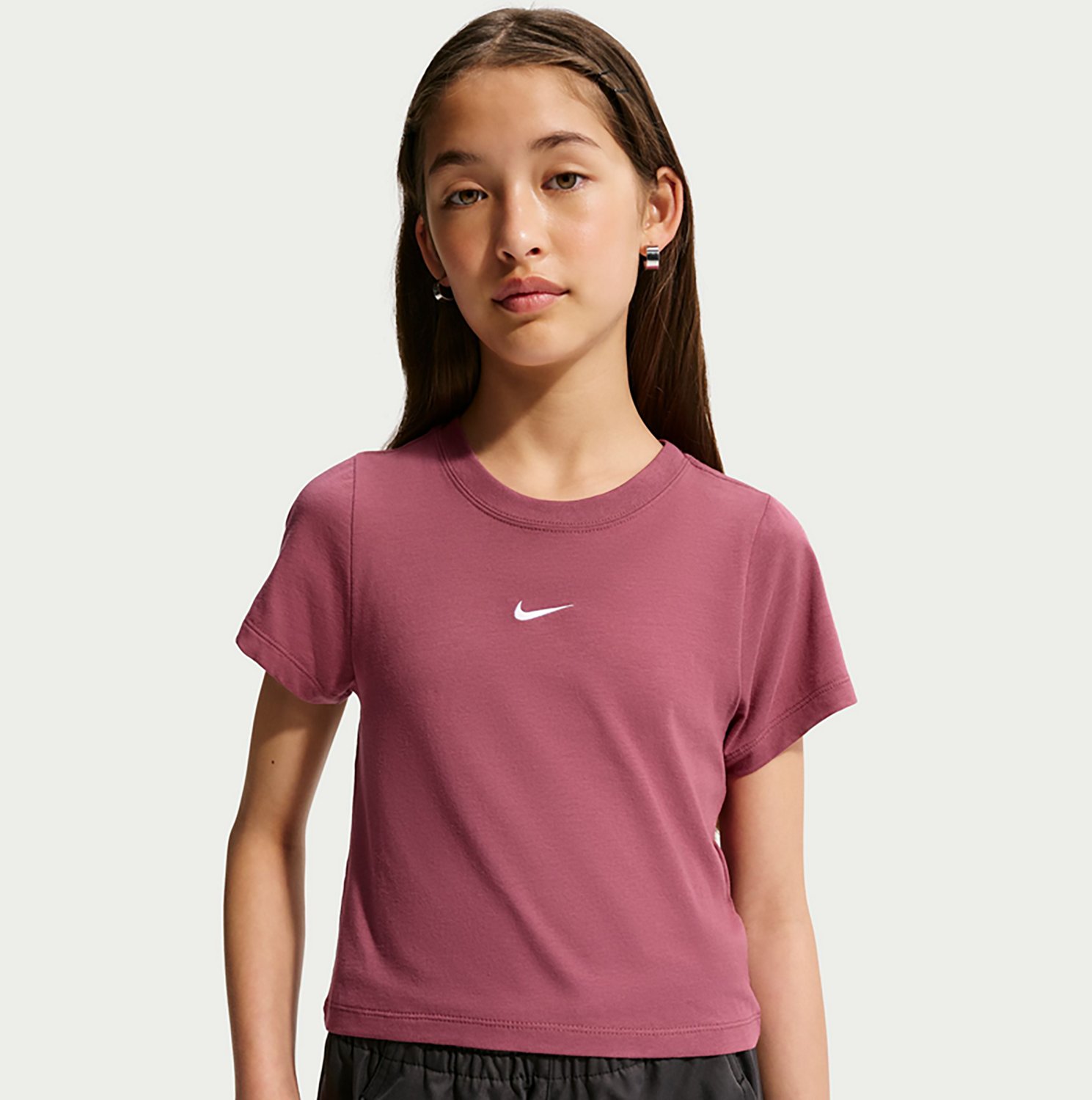 Nike Girls Slim Mod Crop Top - view number 3