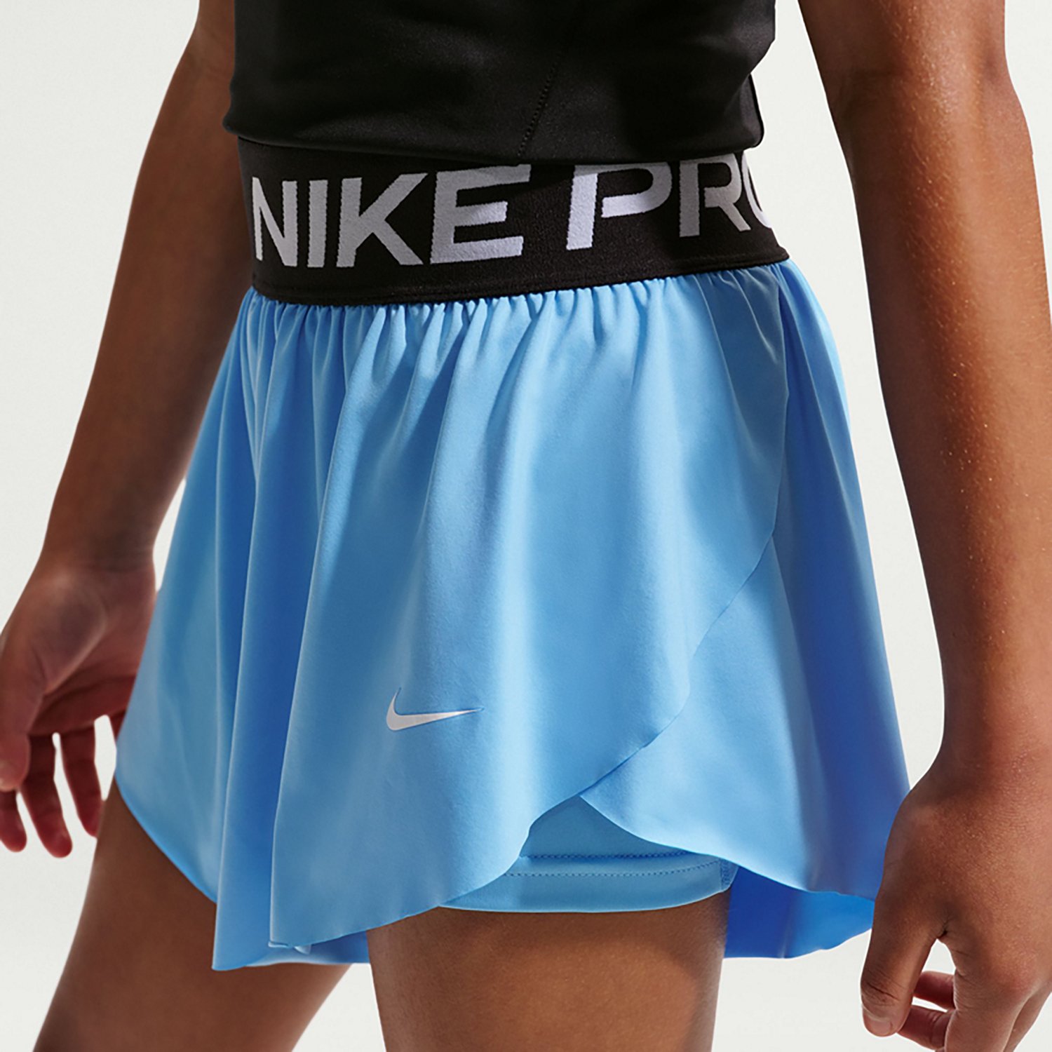 Nike Girls' Pro Dri-FIT 2 in 1 Knit Shorts 3 in - view number 2