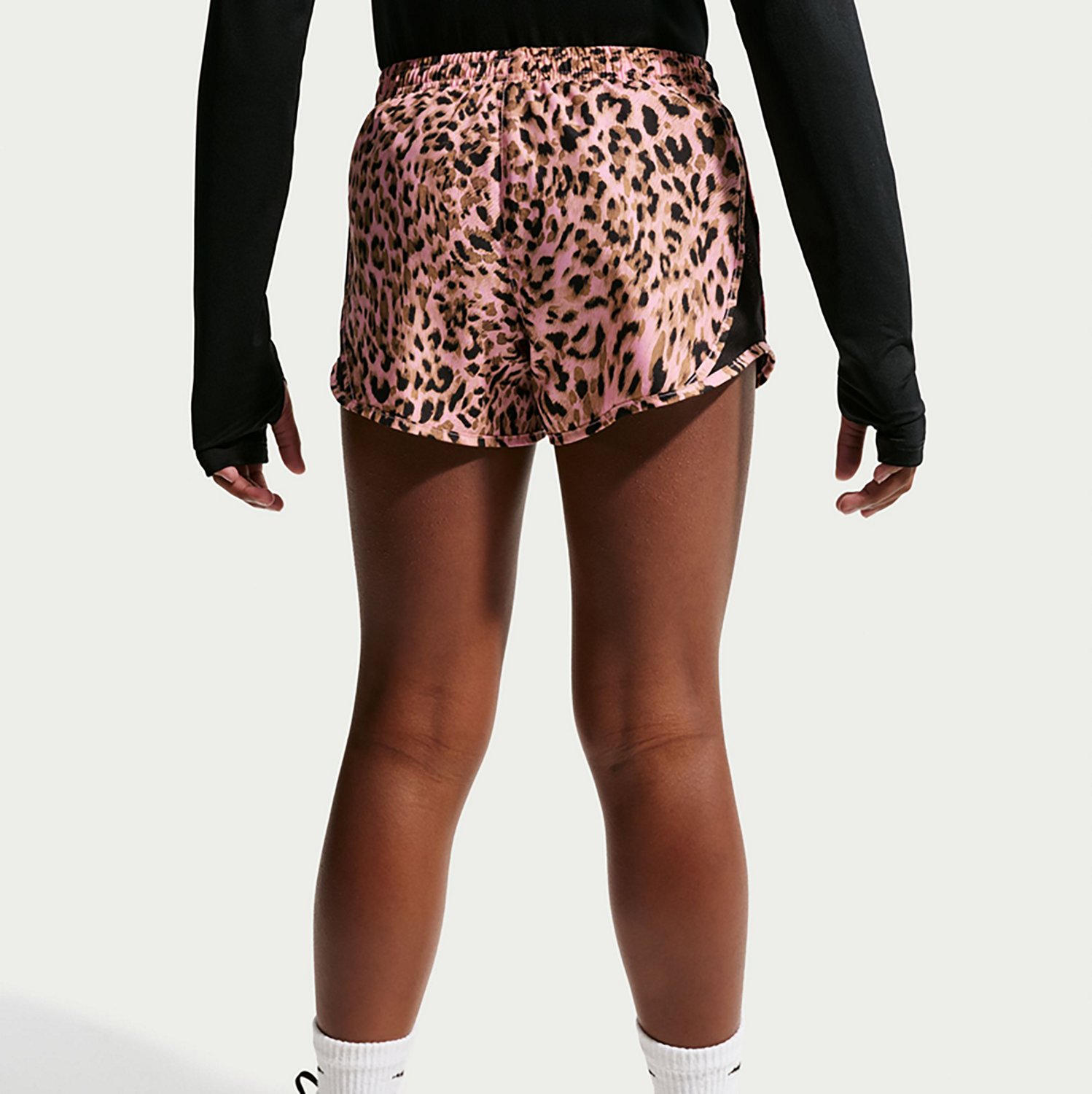 Nike Girls' Tempo Dri-FIT All-Over Print Shorts - view number 2