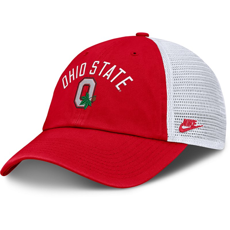 Nike Ohio State University School Arch Over Legacy Logo Club Cap