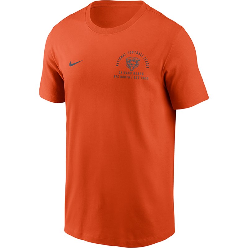 Nike Men's Chicago Bears Essentials Split Logo Graphic T-shirt