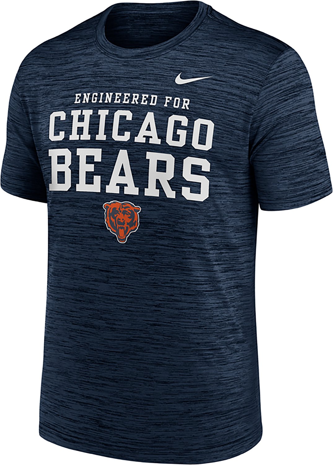 Nike Men's Chicago Bears Know the Game Velocity Graphic T-shirt