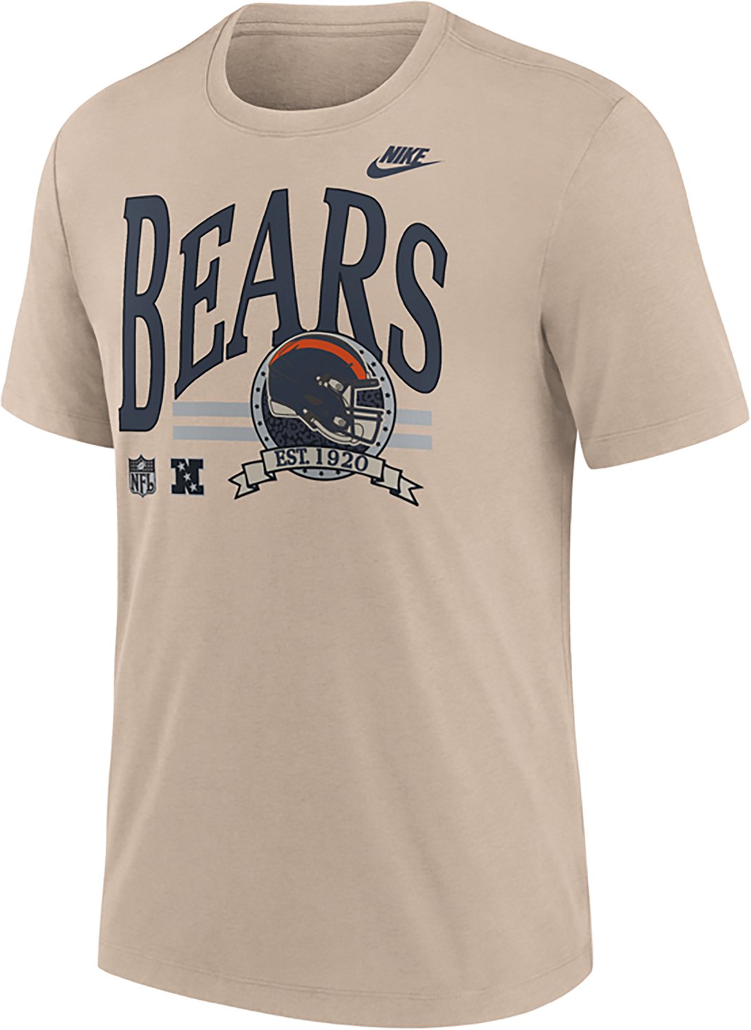Nike Men's Chicago Bears Rewind Triblend Step It Up Graphic T-shirt