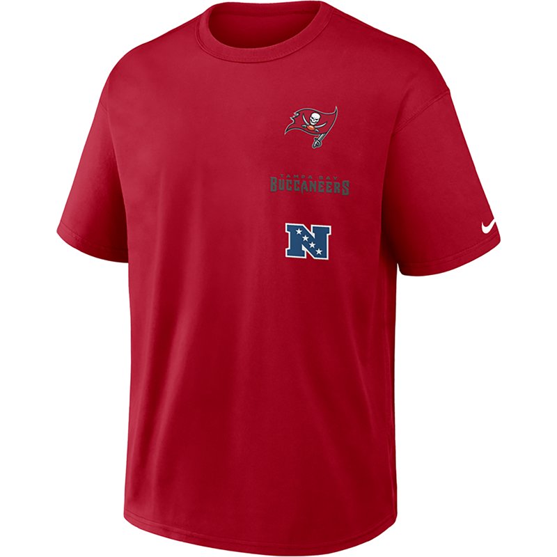 Nike Mens Tampa Bay Buccaneers NFL Buccaneers Short Sleeve T-Shirt - - Red Size XL