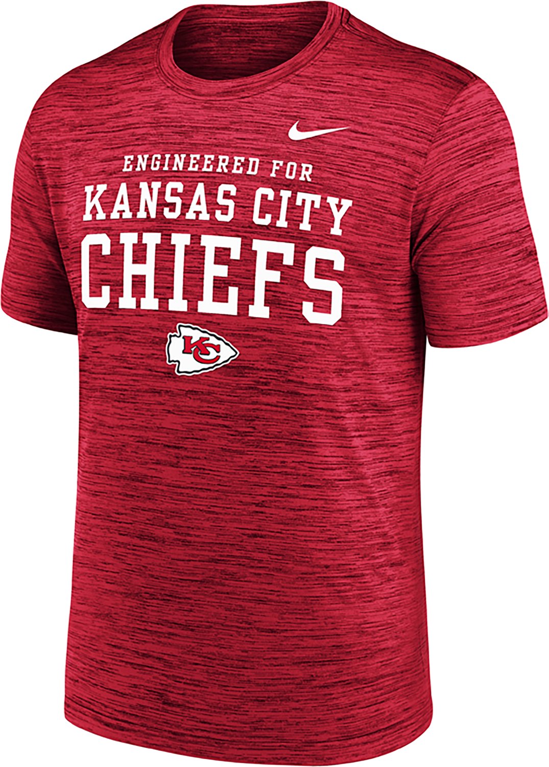 Nike Men's Kansas City Chiefs Know the Game Velocity Graphic T-shirt