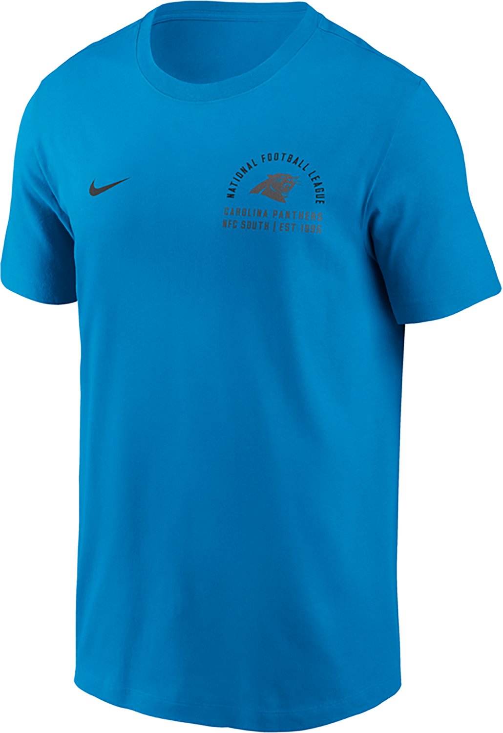 Nike Men's Carolina Panthers Essential Split Logo Graphic T-shirt