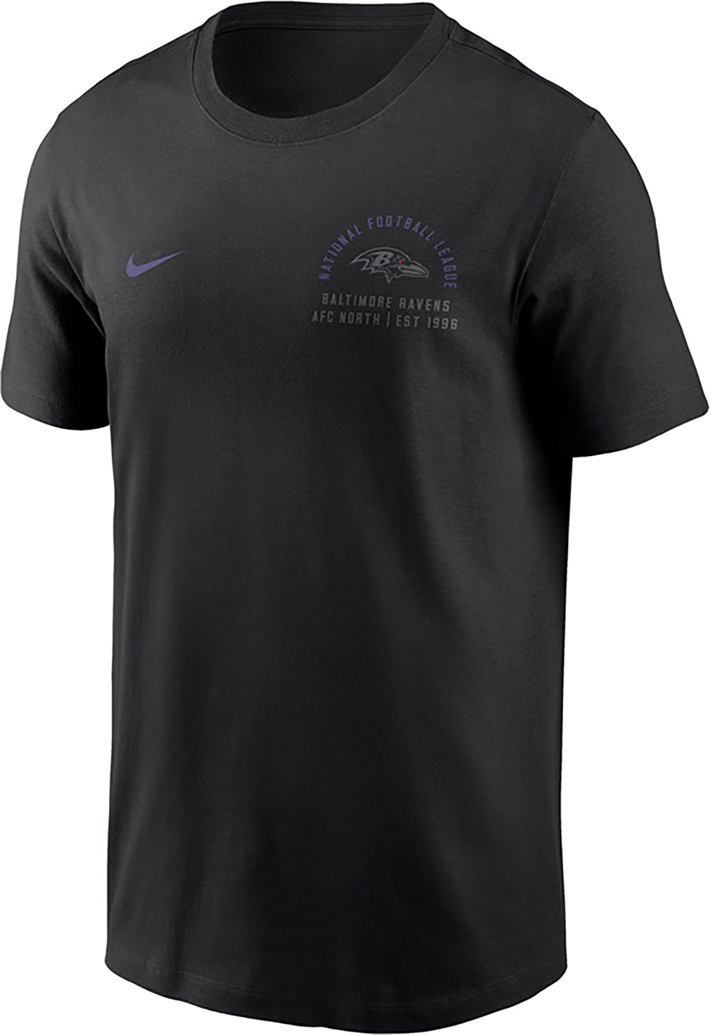 Nike Men's Baltimore Ravens Essential Split Logo Graphic T-shirt