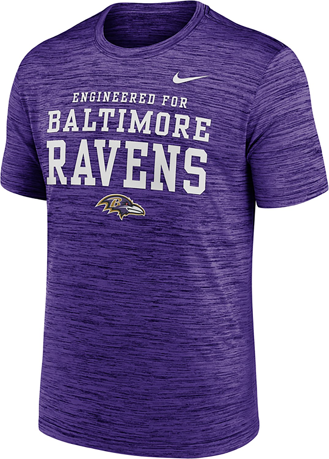 Nike Men's Baltimore Ravens Know the Game Velocity Graphic T-shirt