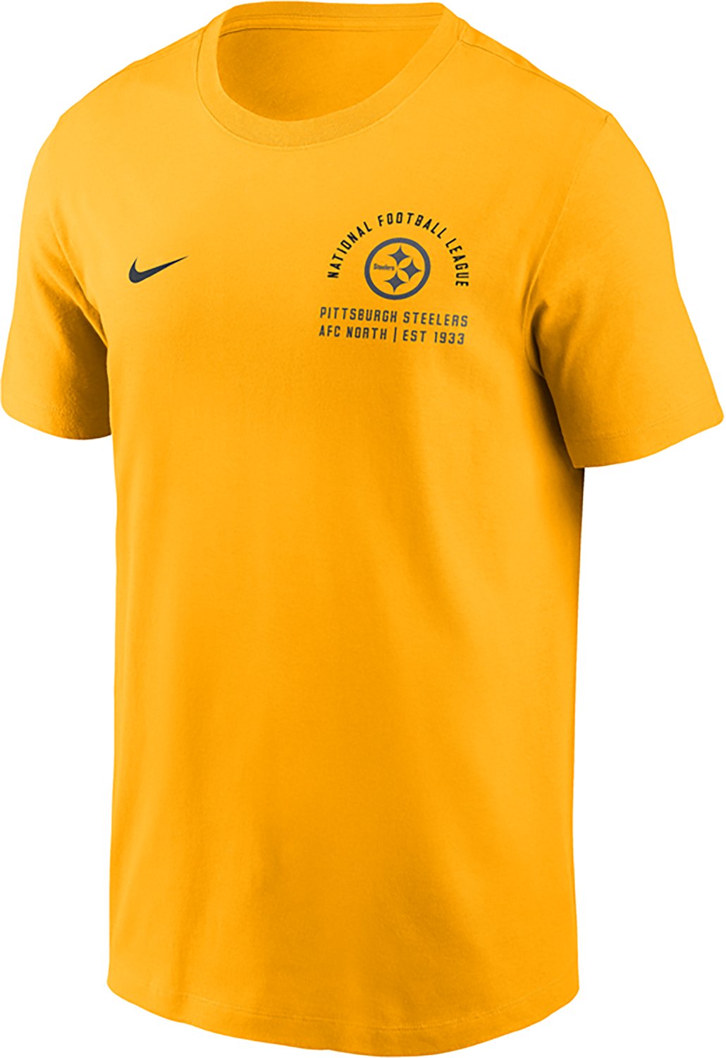 Nike Men's Pittsburgh Steelers Essential Split Logo Graphic T-shirt