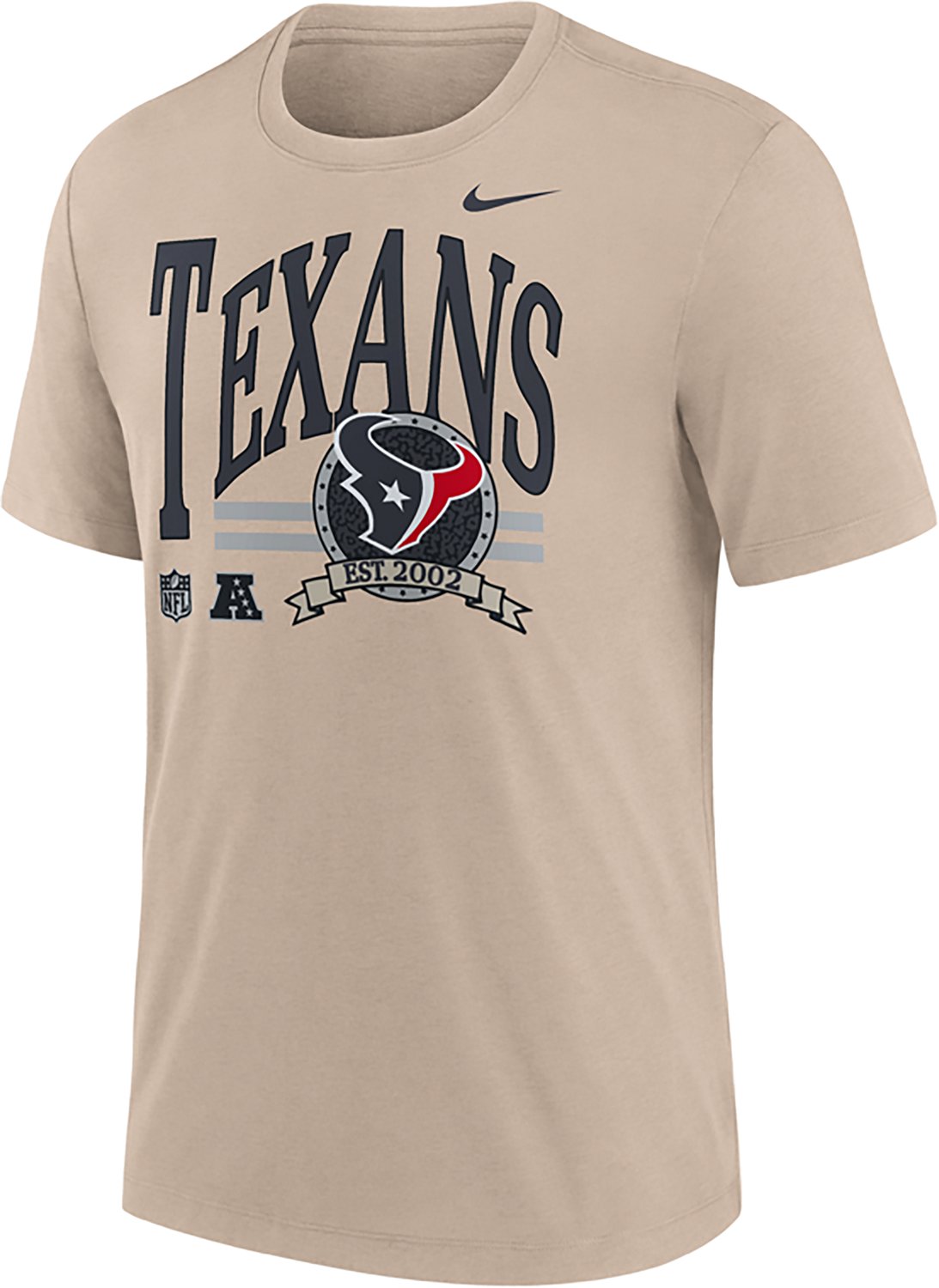Nike Men's Houston Texans Rewind Triblend Step It Up Graphic T-shirt