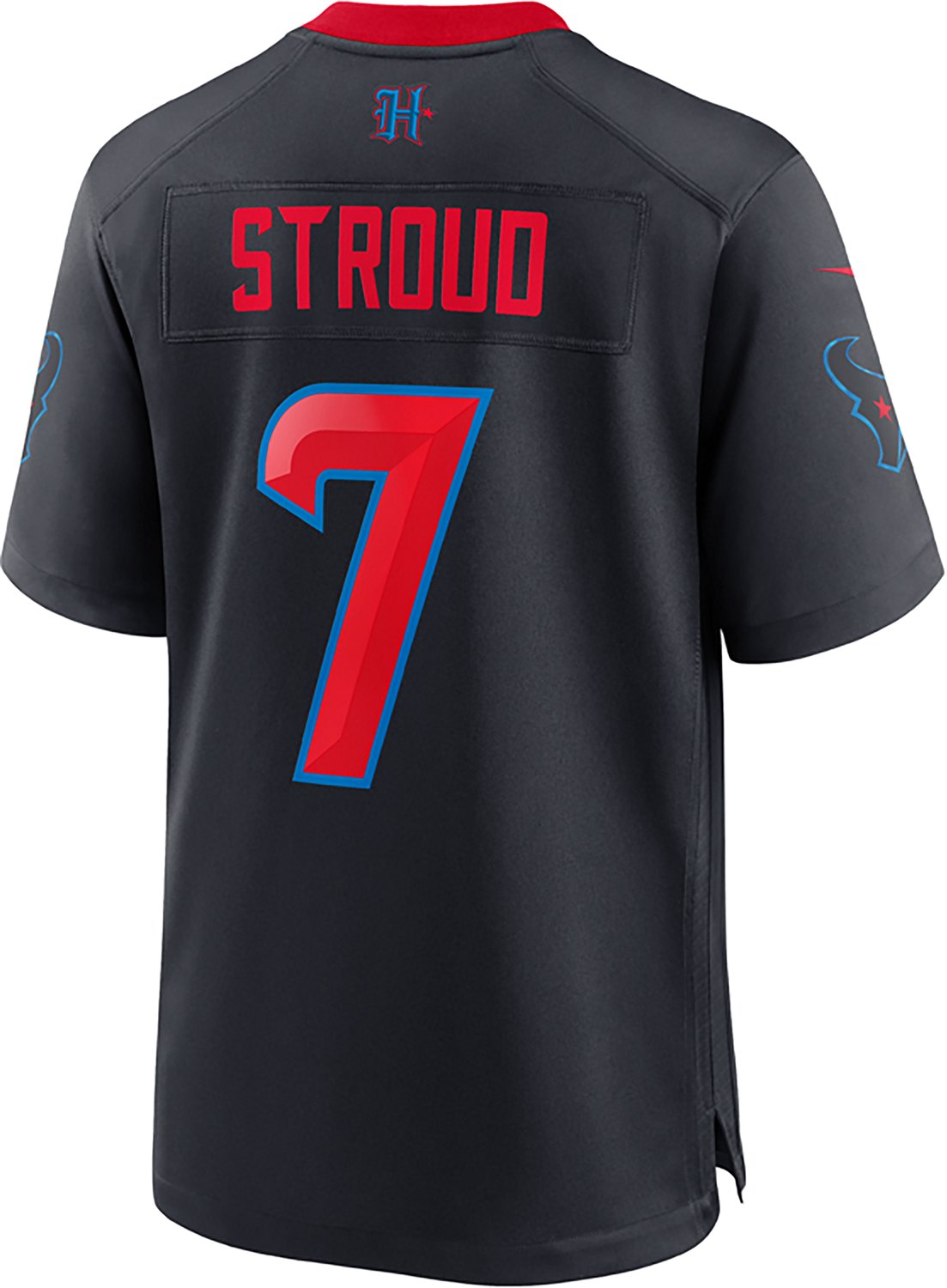 Nike Men's Houston Texans C. J. Stroud #7 25th Anniversary Patch Game Jersey