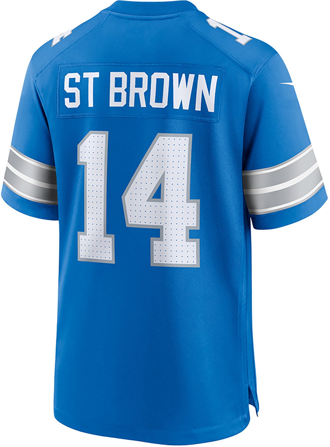 Nike Men's Detroit Lions Amon-Ra St Brown #14 Home Game Jersey - view number 3
