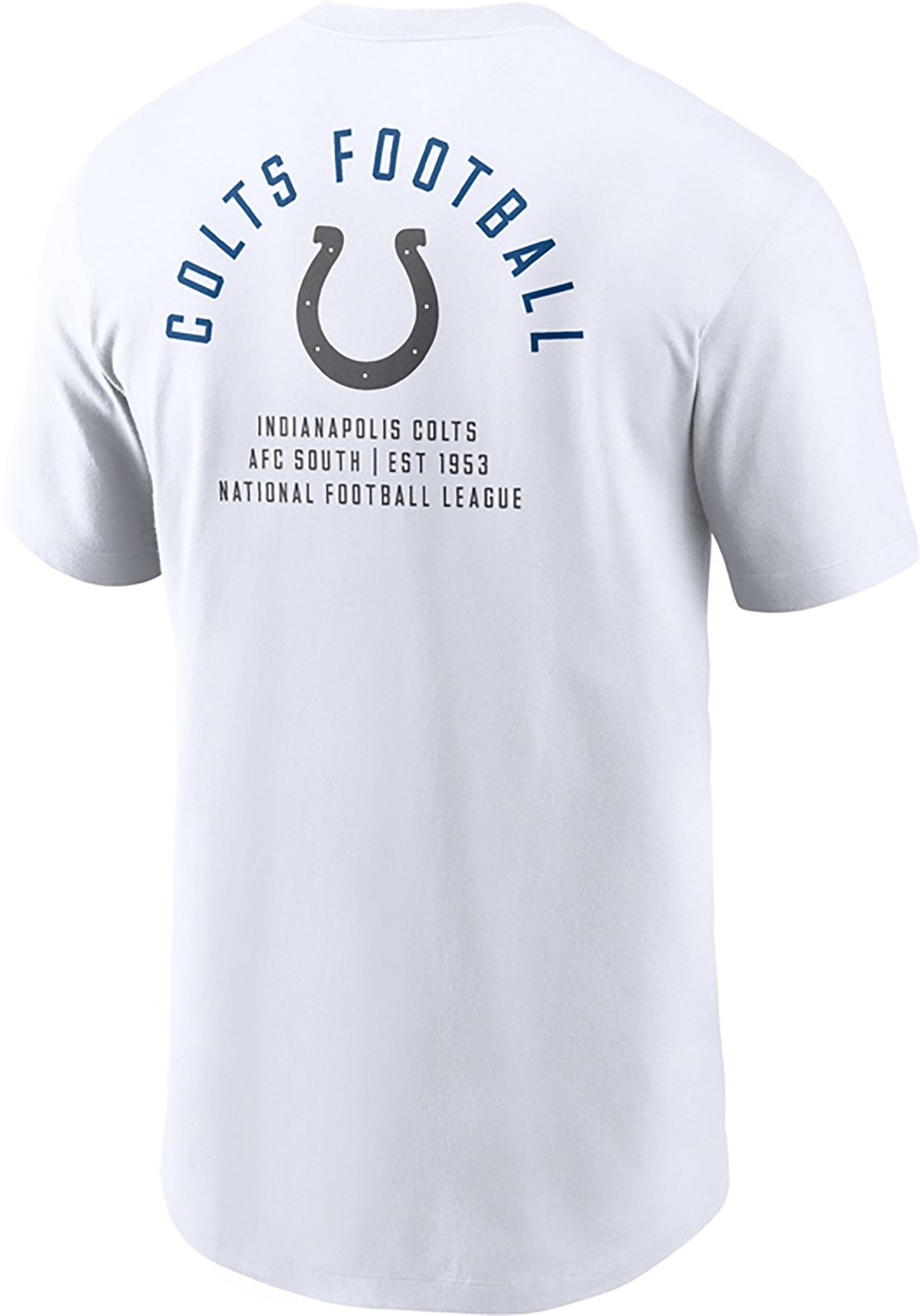 Nike Men's Indianapolis Colts Essential Split Logo Graphic T-shirt