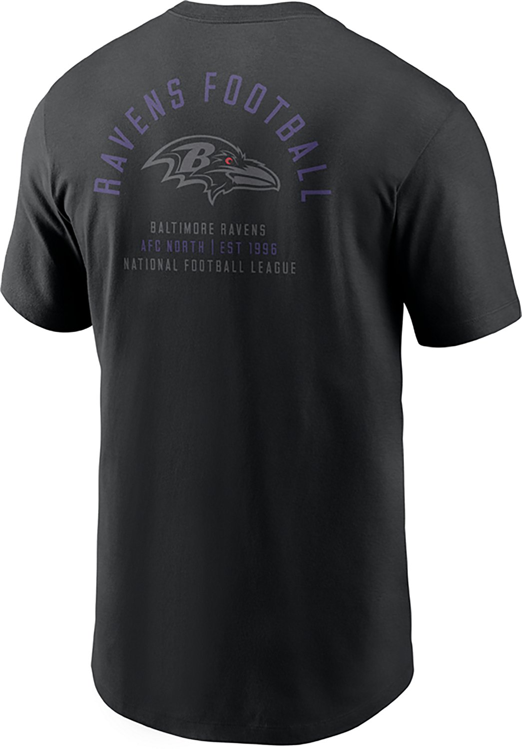 Nike Men's Baltimore Ravens Essential Split Logo Graphic T-shirt