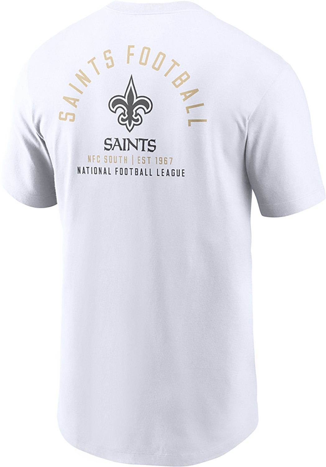 Nike Men's New Orleans Saints Essential Split Logo Graphic T-shirt