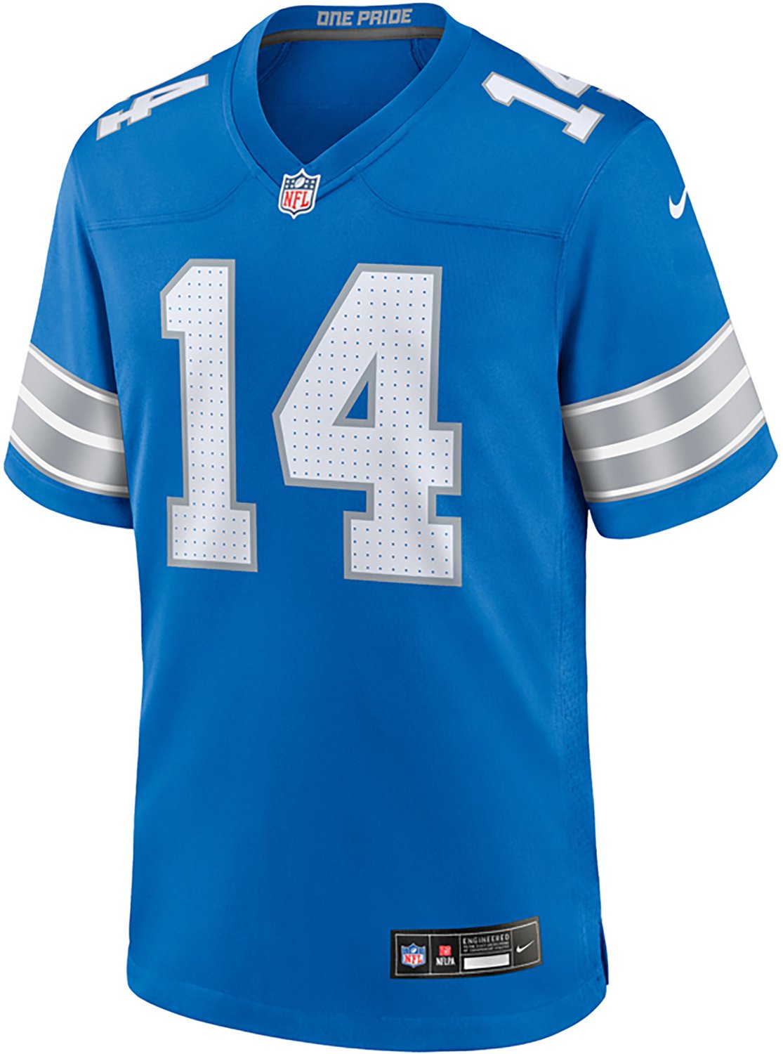 Nike Men's Detroit Lions Amon-Ra St Brown #14 Home Game Jersey - view number 4