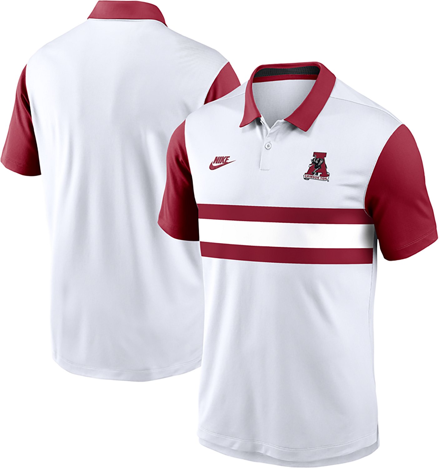 Nike Alabama Crimson Tide Legacy Vapor Logo Dri-FIT Polo