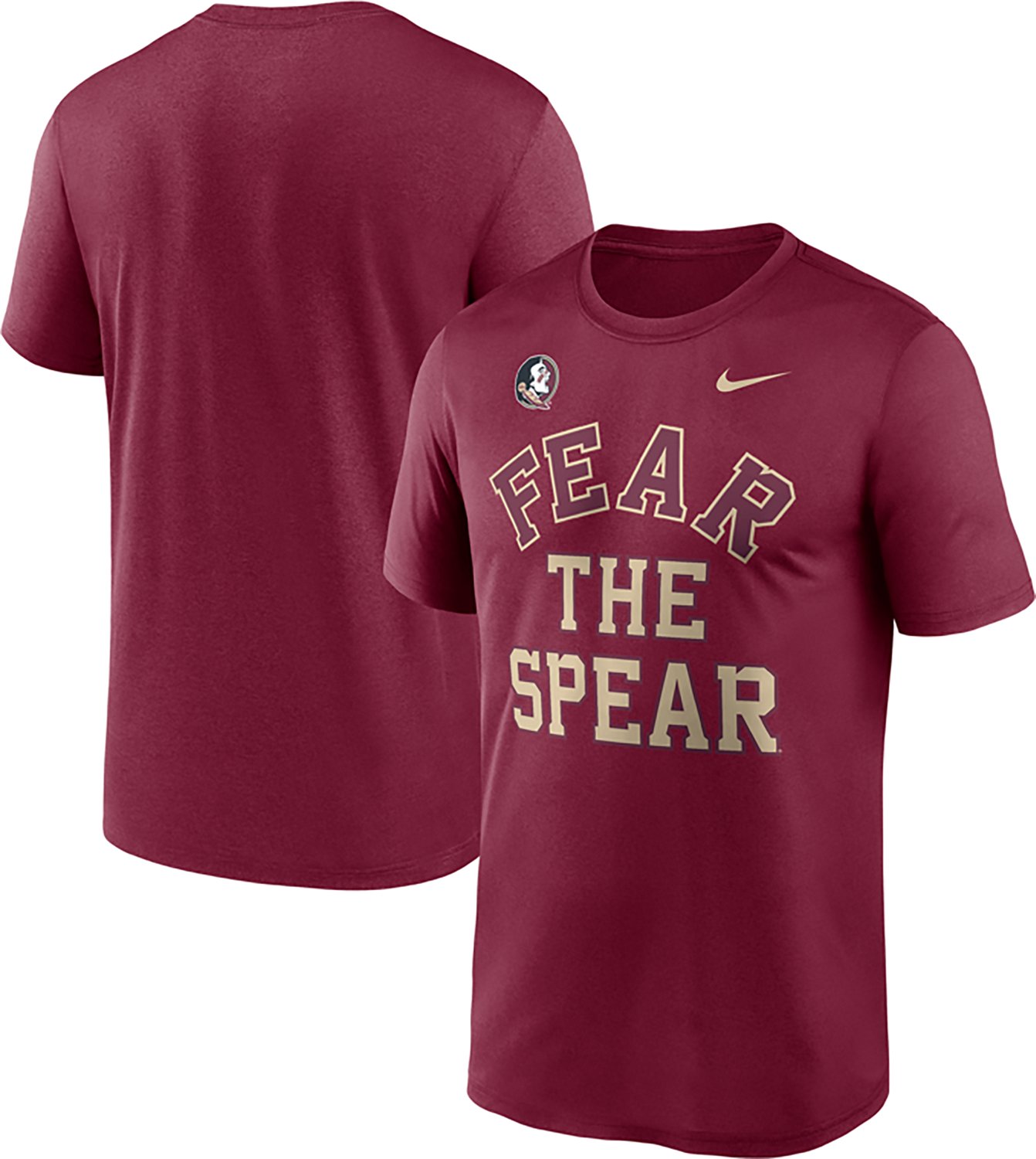 Nike Men's Florida State University Arch Mantra Legend Graphic T-shirt