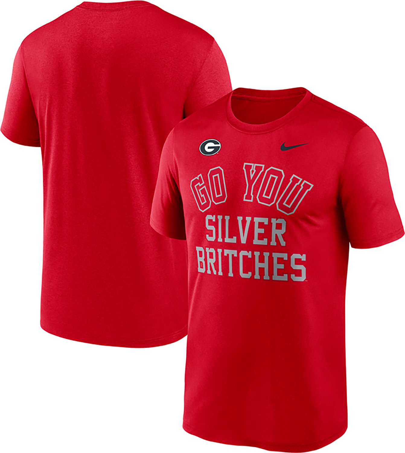Nike Men's University of Georgia Arch Mantra Legend Graphic T-shirt