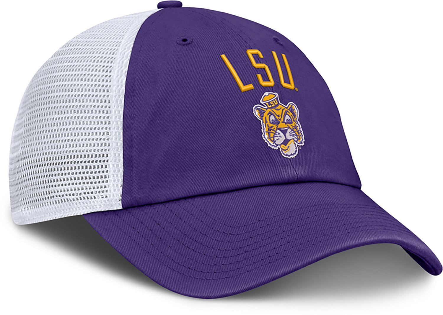 Nike Louisiana State University School Arch Over Legacy Logo Club Cap - view number 3