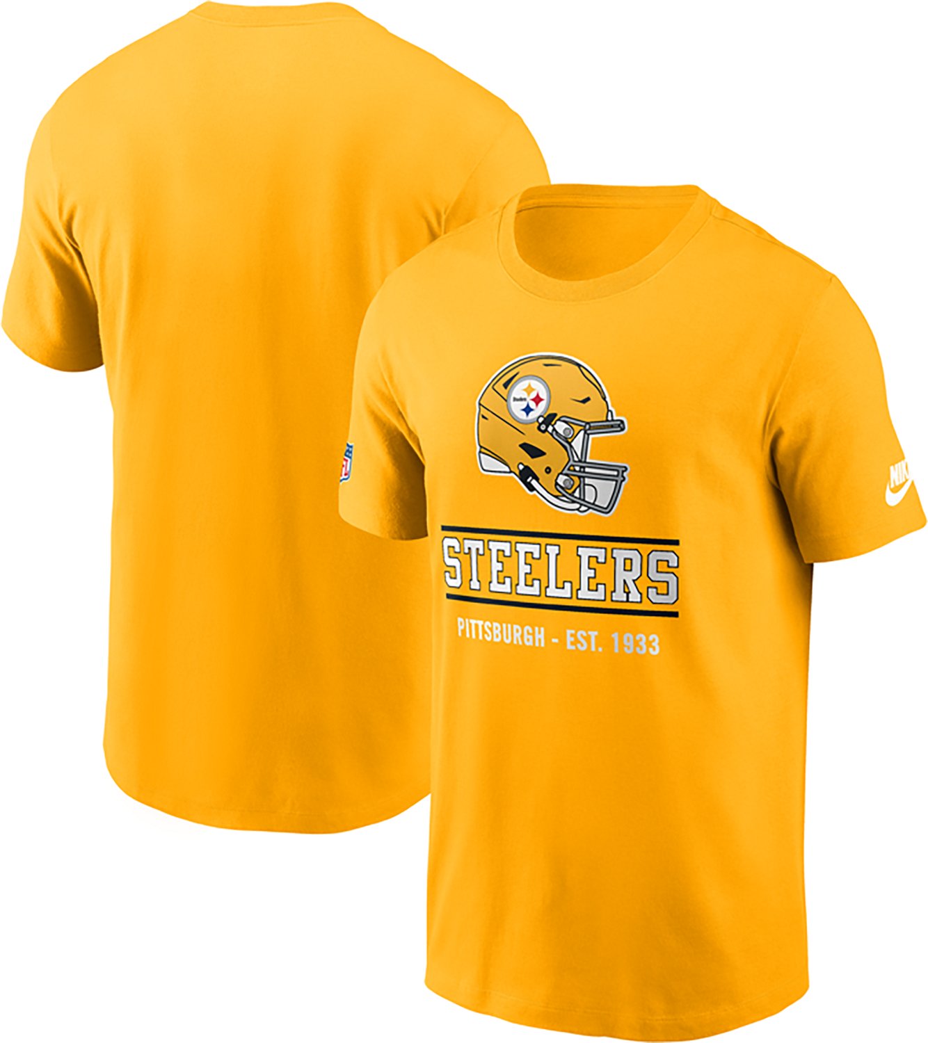 Nike Men's Pittsburgh Steelers Sideline ALT Graphic T-shirt - view number 3