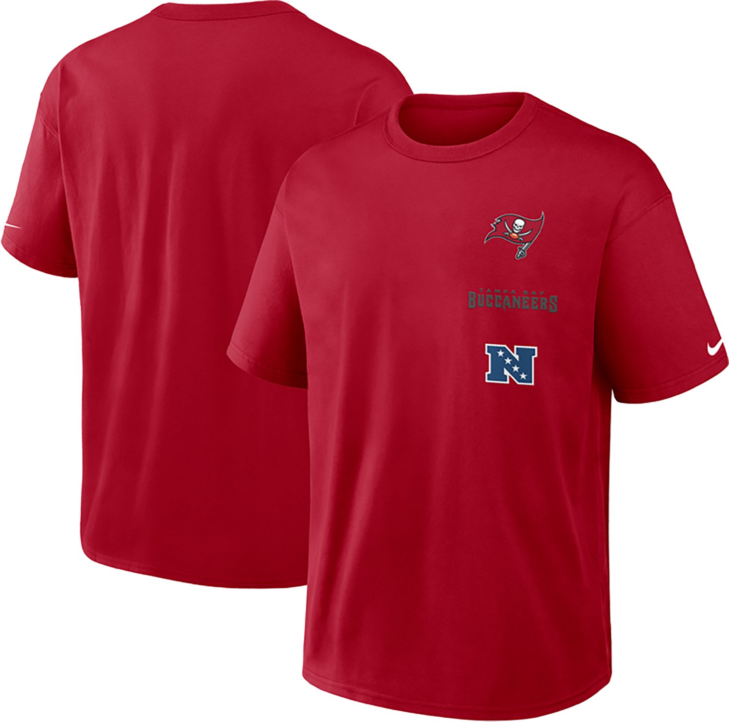 Nike Men's Tampa Bay Buccaneers Primetime Max 90 Graphic T-shirt - view number 3