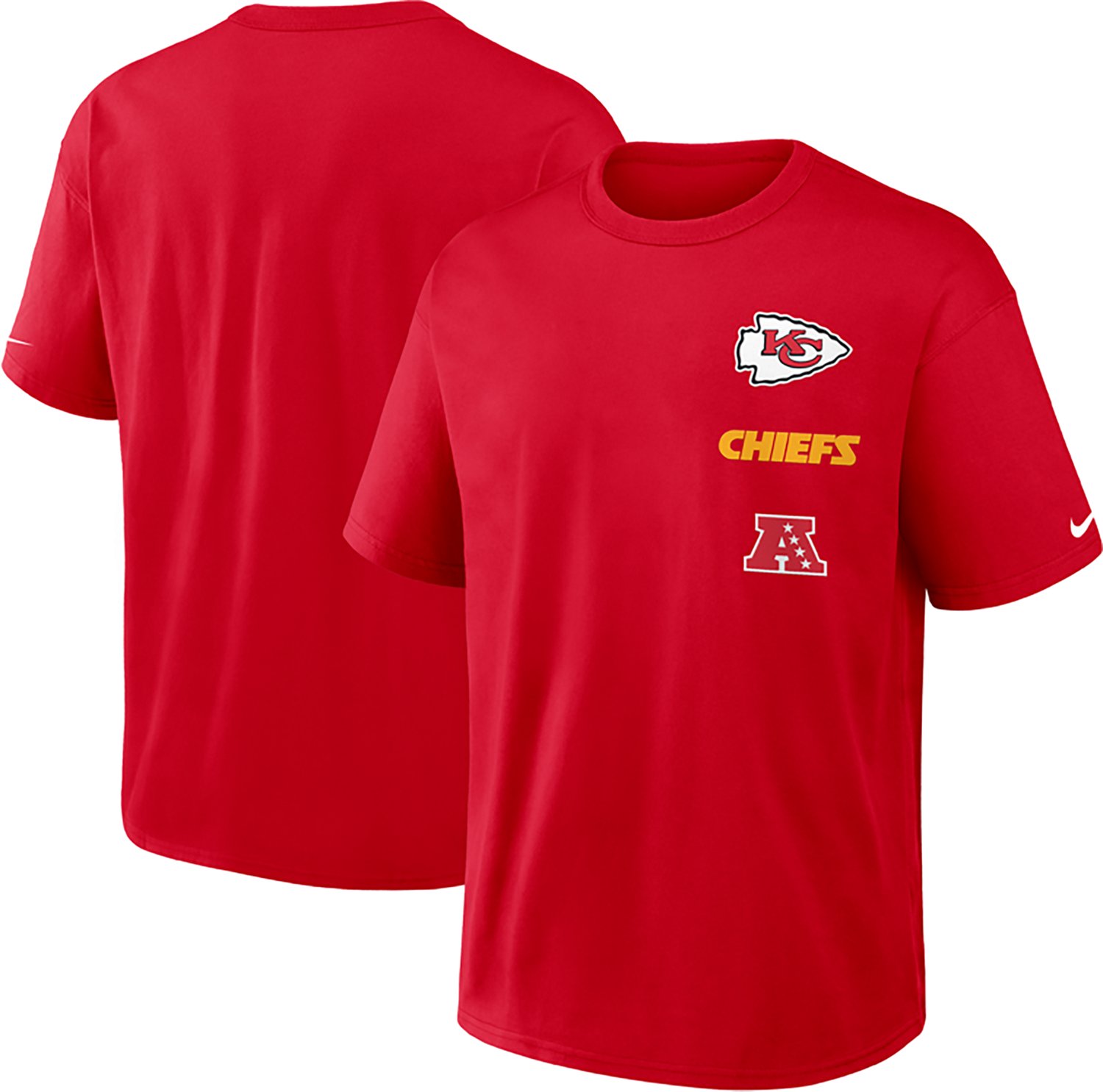 Nike Men's Kansas City Chiefs Primetime Max 90 Graphic T-shirt