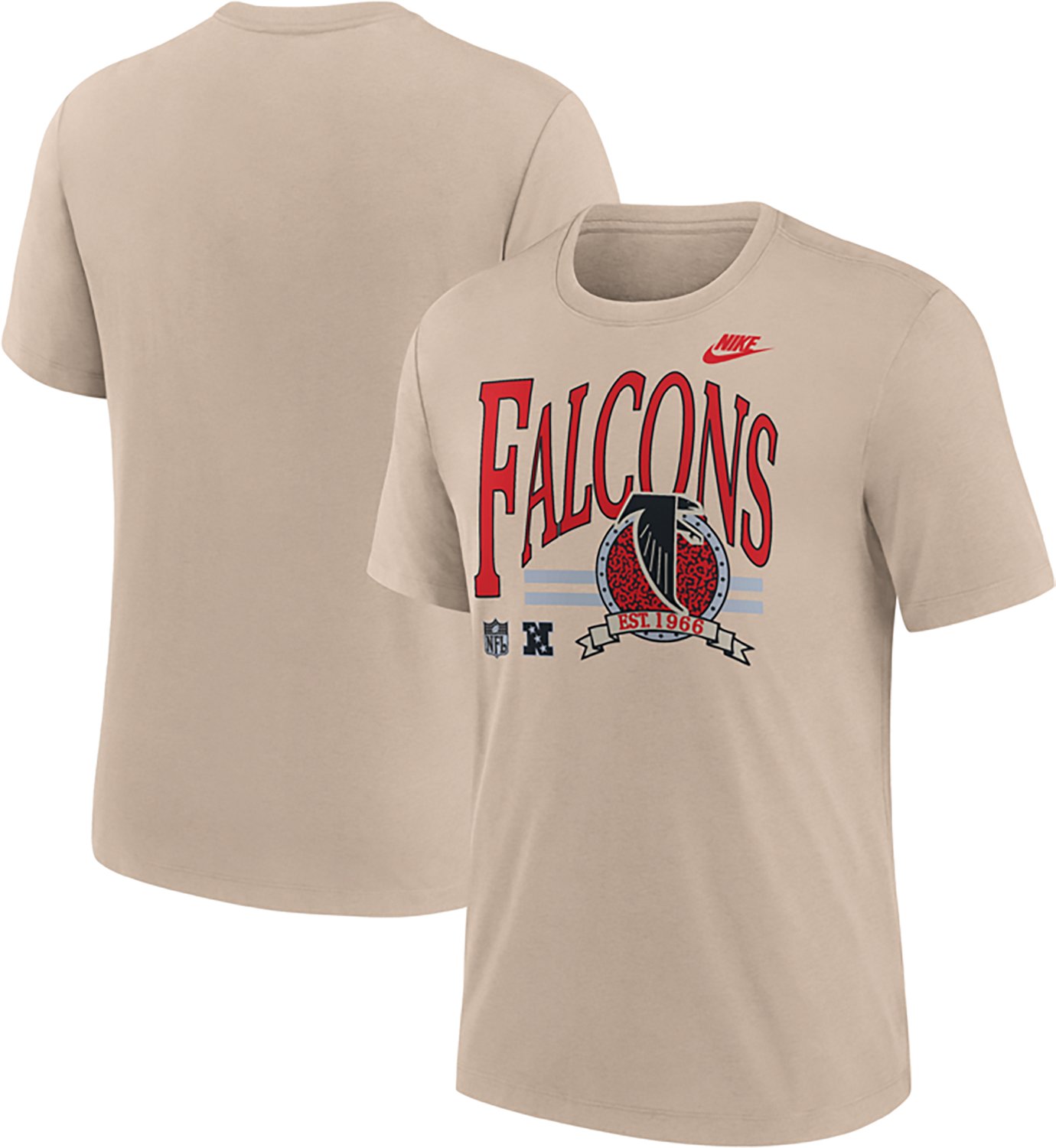 Nike Men's Atlanta Falcons Rewind Triblend Step It Up Graphic T-shirt
