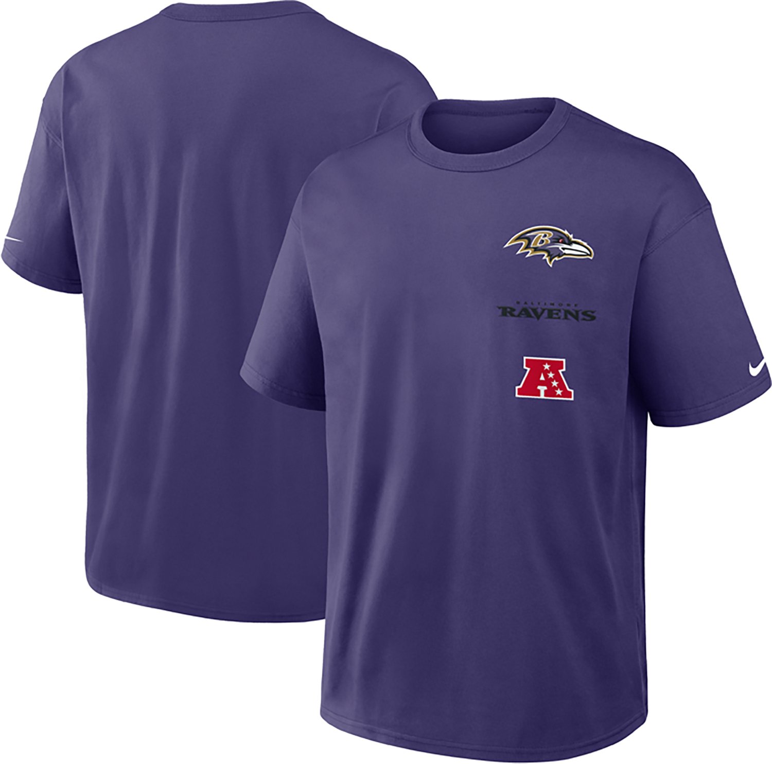 Nike Men's Baltimore Ravens Primetime Max 90 Graphic T-shirt