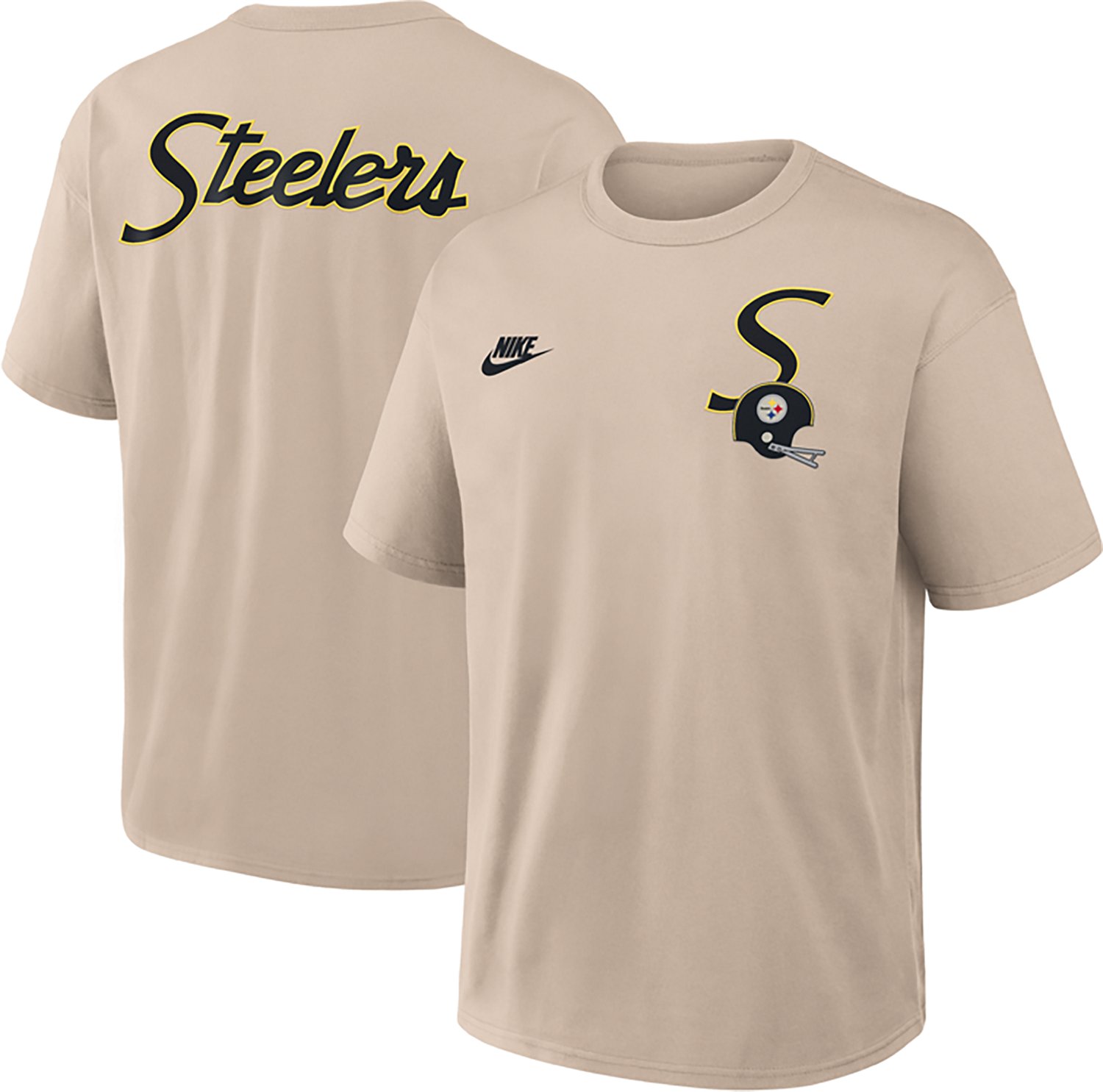 Nike Men's Pittsburgh Steelers Rewind Max 90 Graphic T-shirt - view number 3
