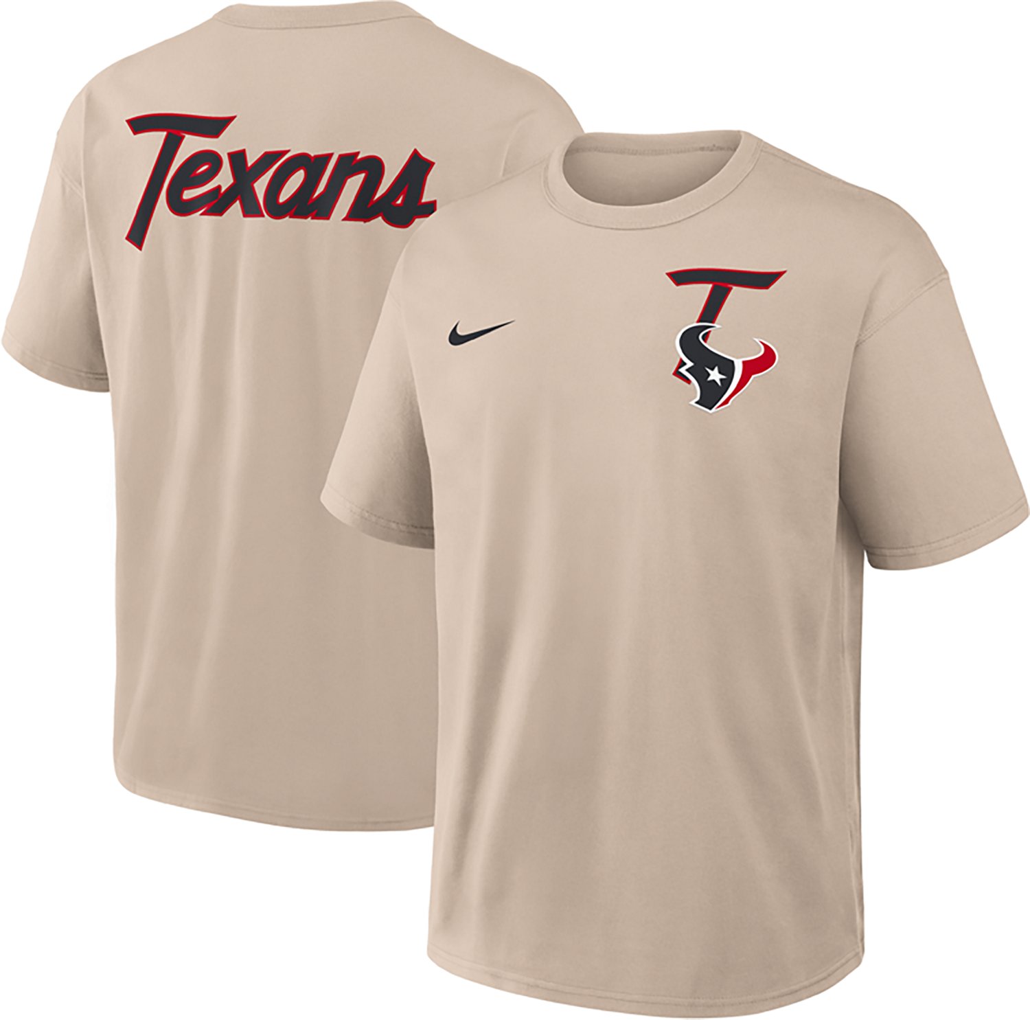Nike Men's Houston Texans Rewind Max 90 Graphic T-shirt - view number 3