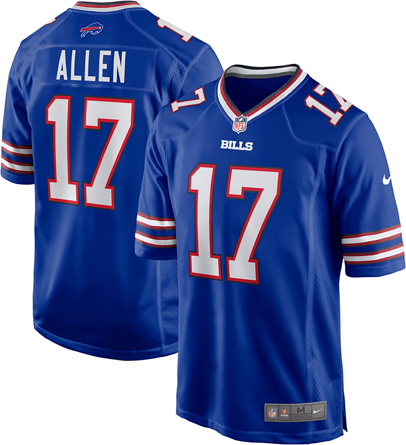 Nike Men's Buffalo Bills Josh Allen #17 Home Game Jersey