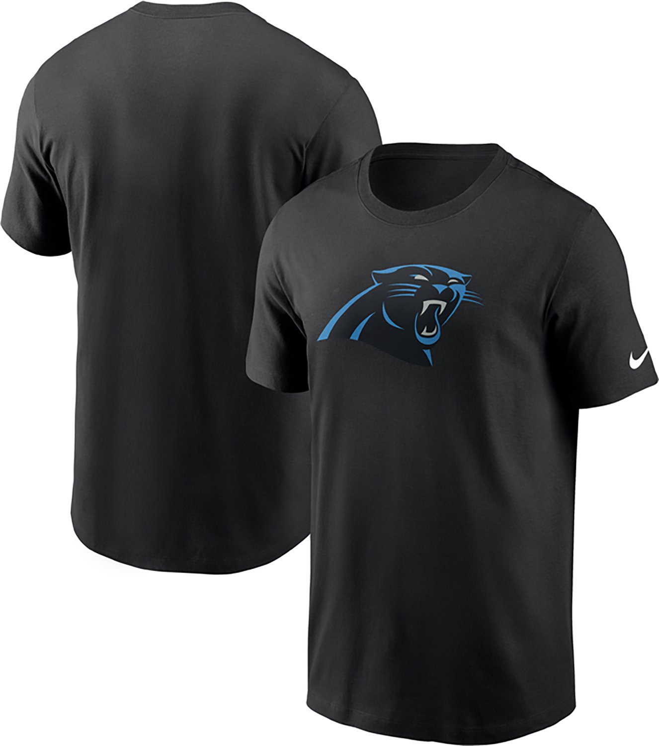 Nike Men's Carolina Panthers Essential Logo Graphic T-shirt