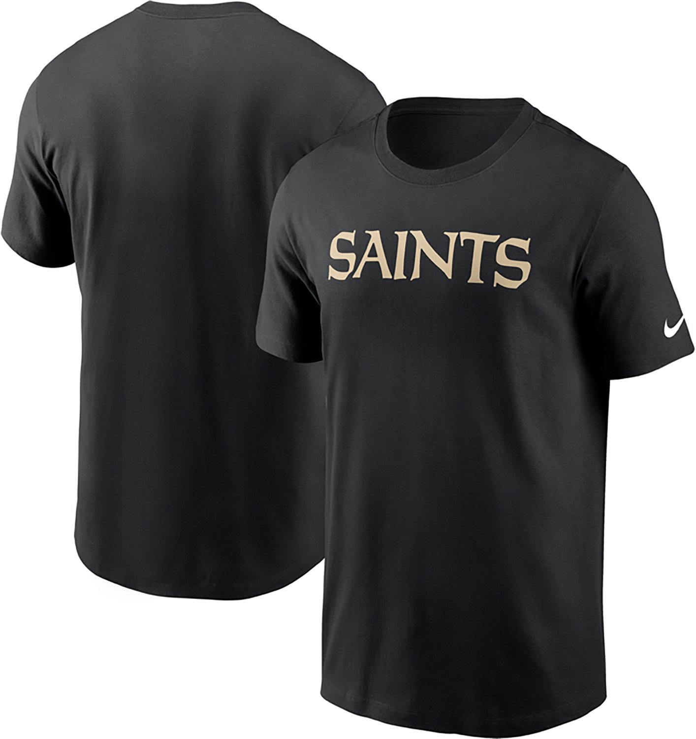 Nike Men's New Orleans Saints Wordmark Essential Graphic T-shirt