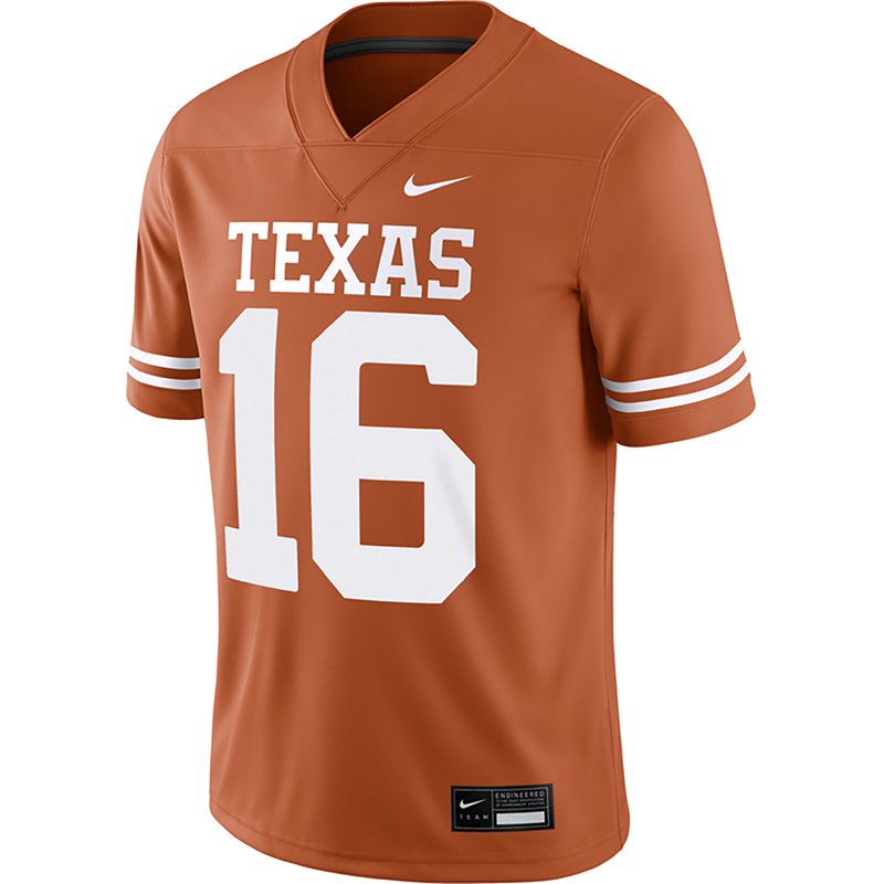 Nike Men's University of Texas Arch Manning #16 Home Football Jersey