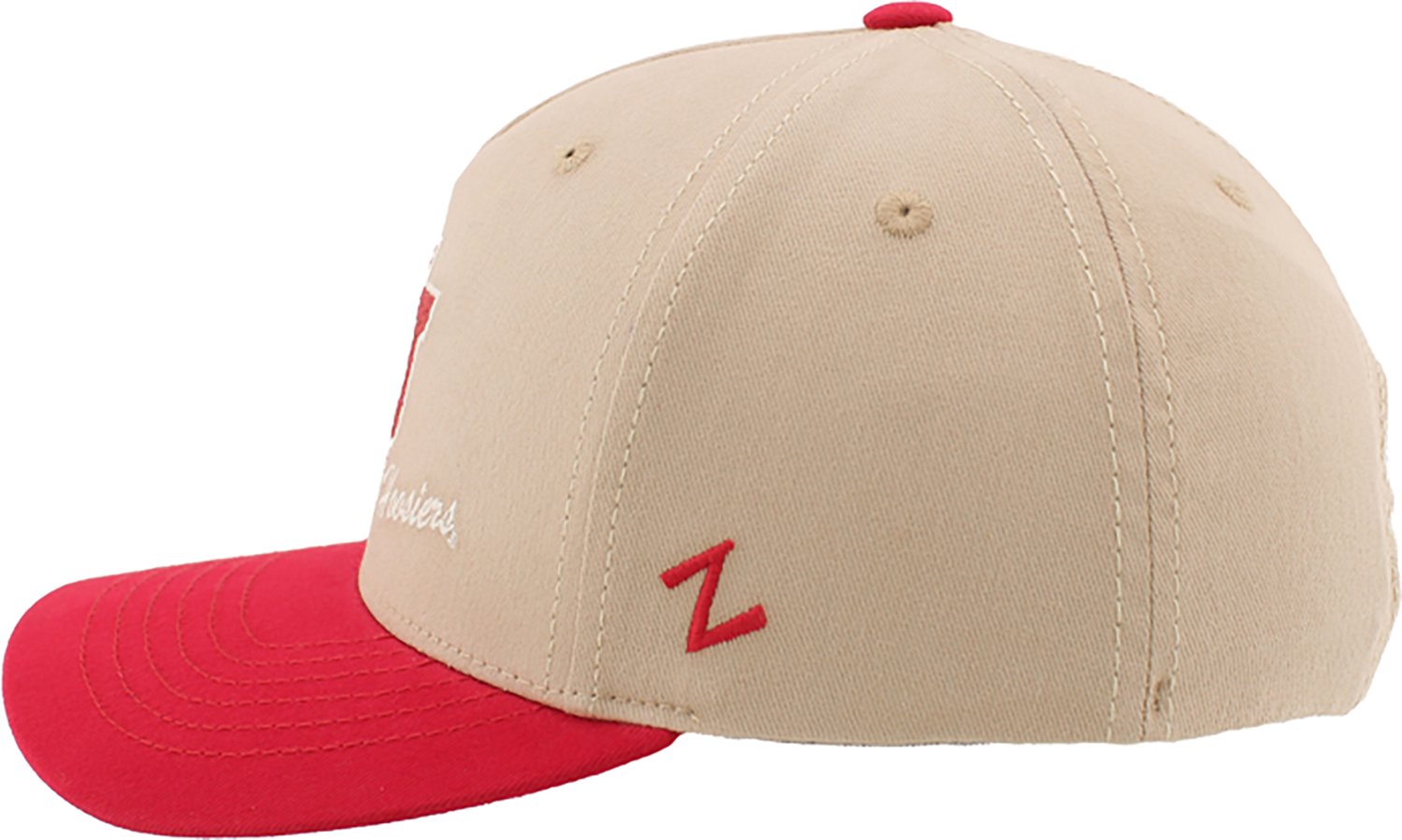 Zephyr Men's Indiana University Mascot Triangle Top Notch Cap - view number 5