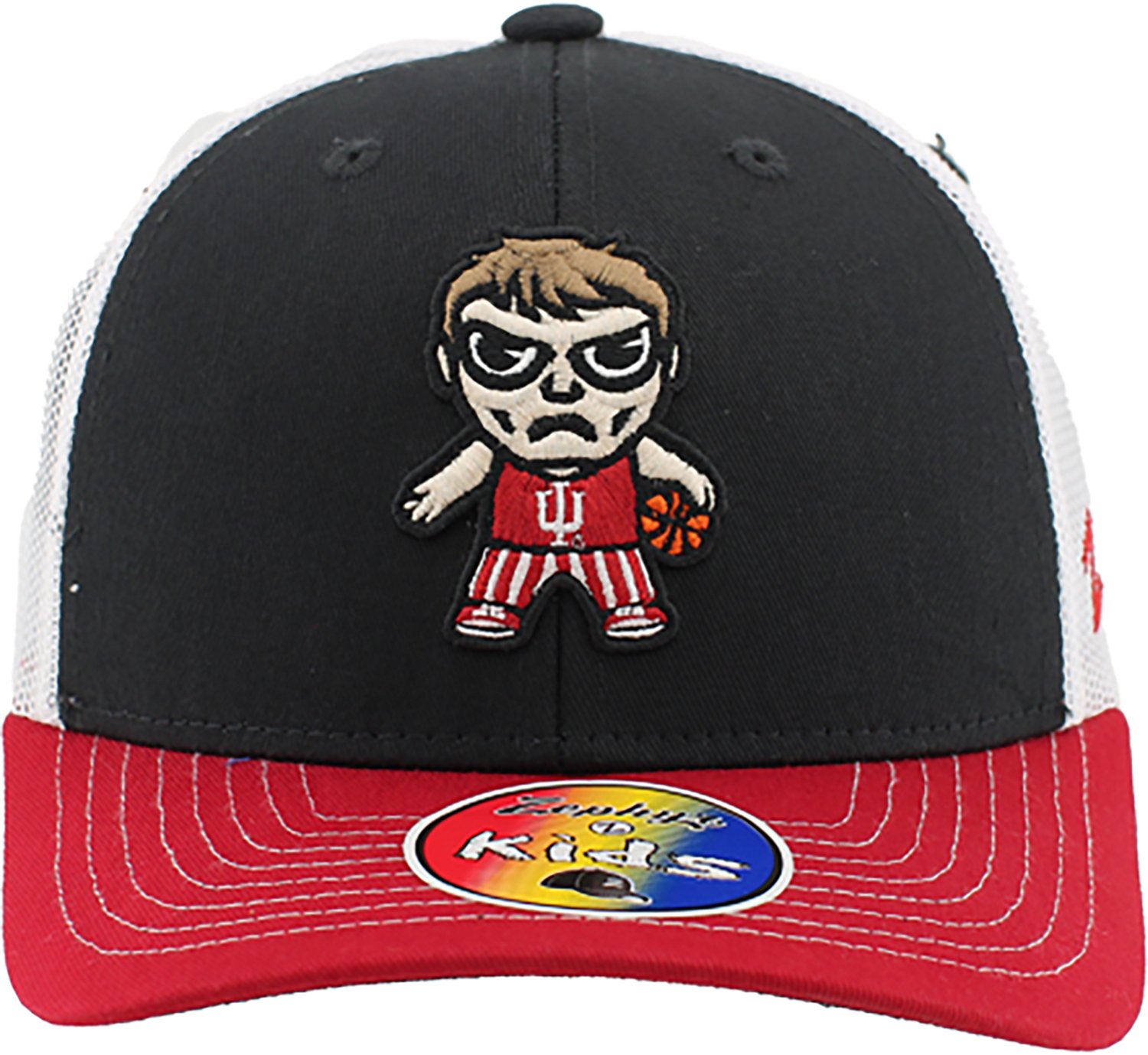 Zephyr Youth Indiana University Tiny Mascot Dakota Cap - view number 2