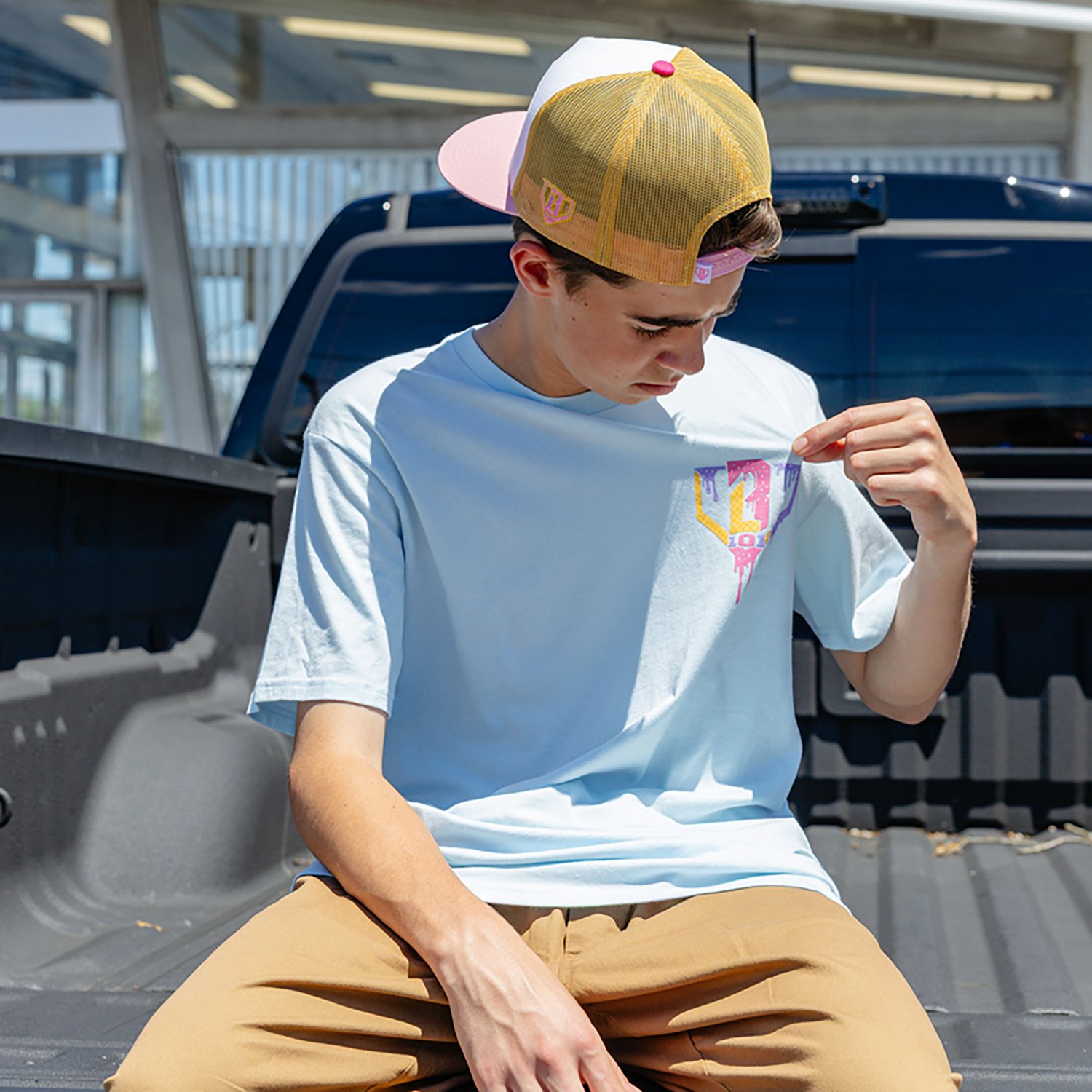 Baseball Lifestyle 101 Adult Ice Cream Graphic T-shirt                                                                           - view number 3