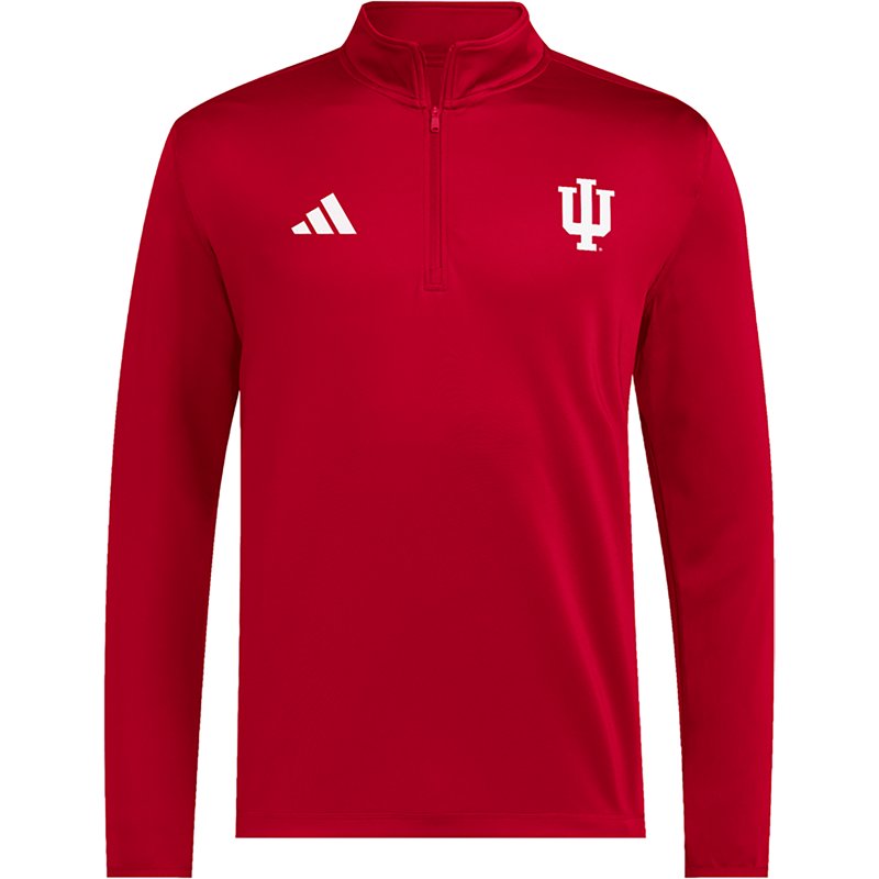 adidas Men's Indiana University Ultimate365 1/4-Zip Top