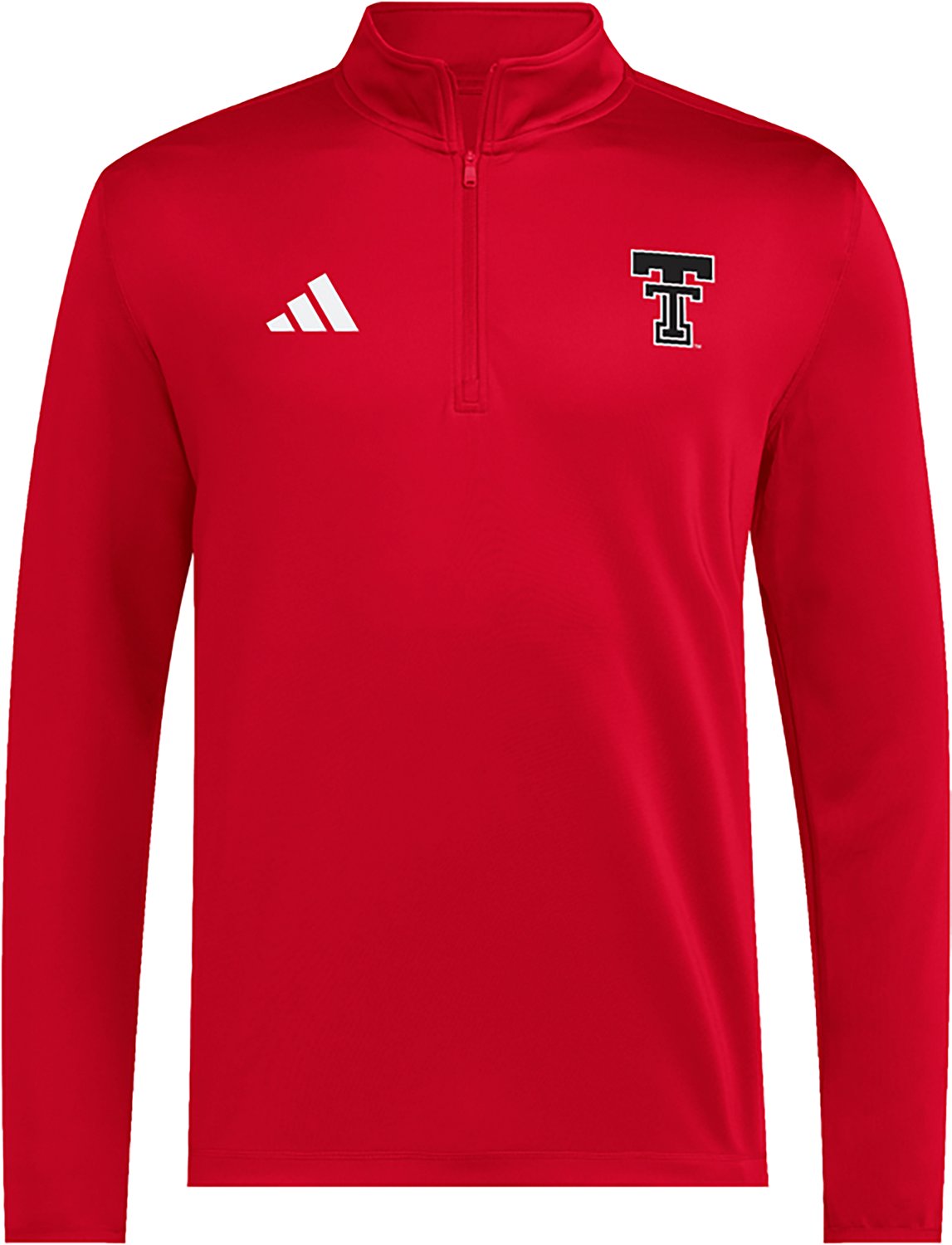 adidas Men's Texas Tech Red Raiders Ultimate365 1/4 Zip Shirt
