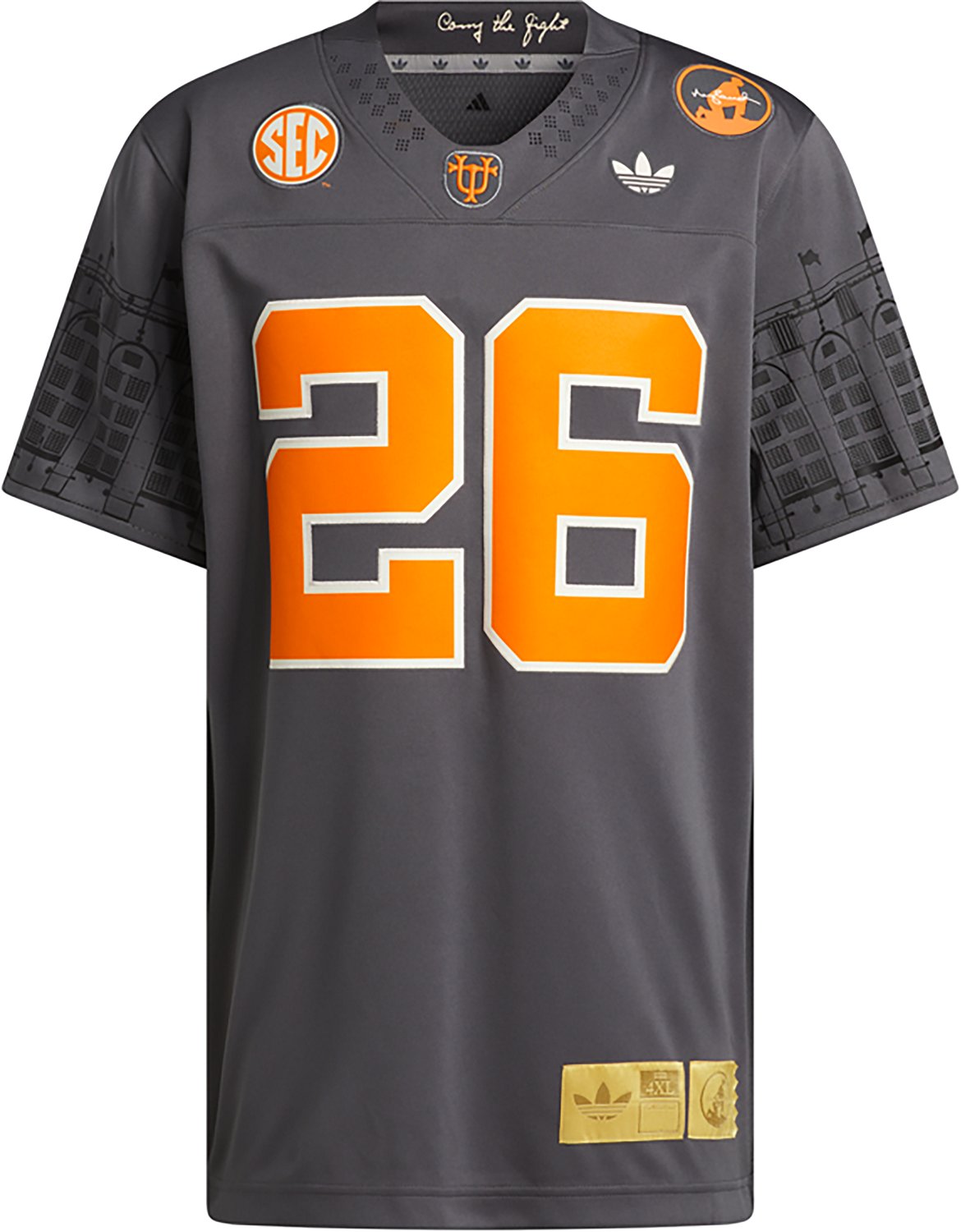 adidas Men's Tennessee Volunteers Premier Strategy Football Jersey - view number 4