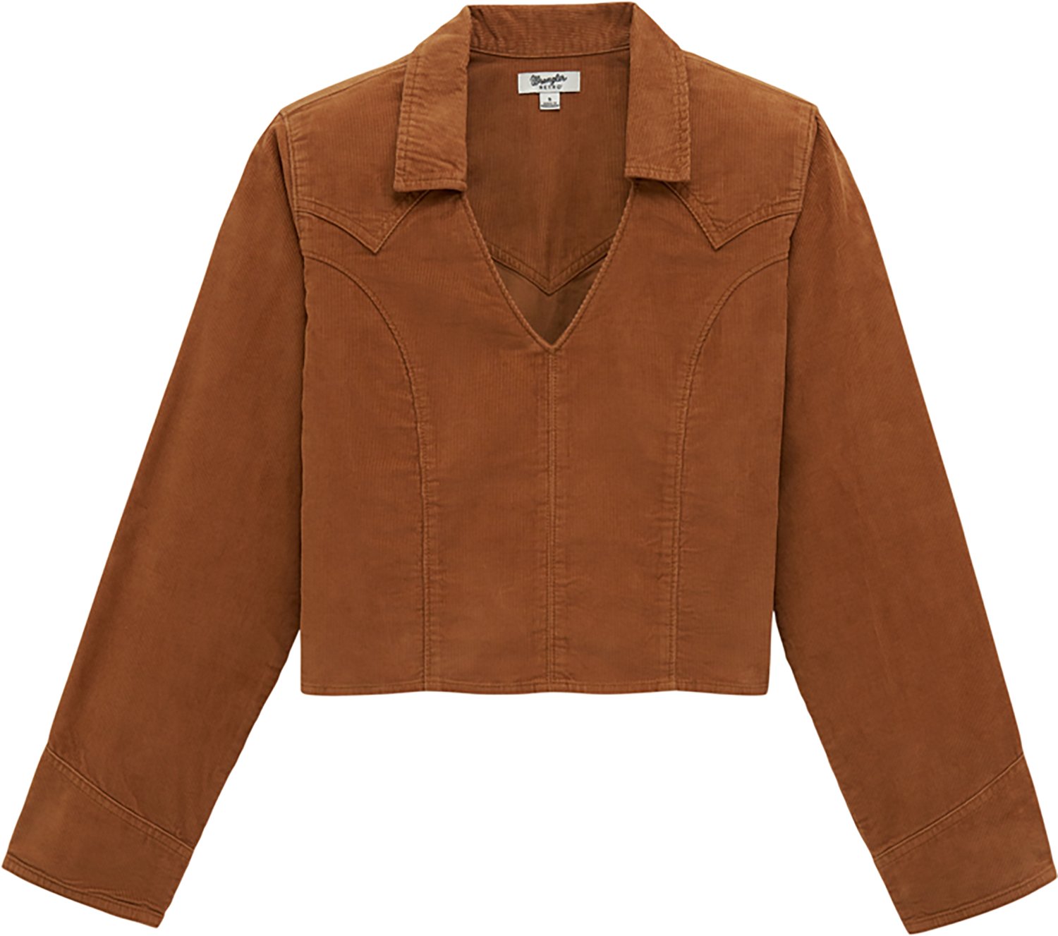 Wrangler Women's Prairie Popover Corduroy Shirt - view number 4