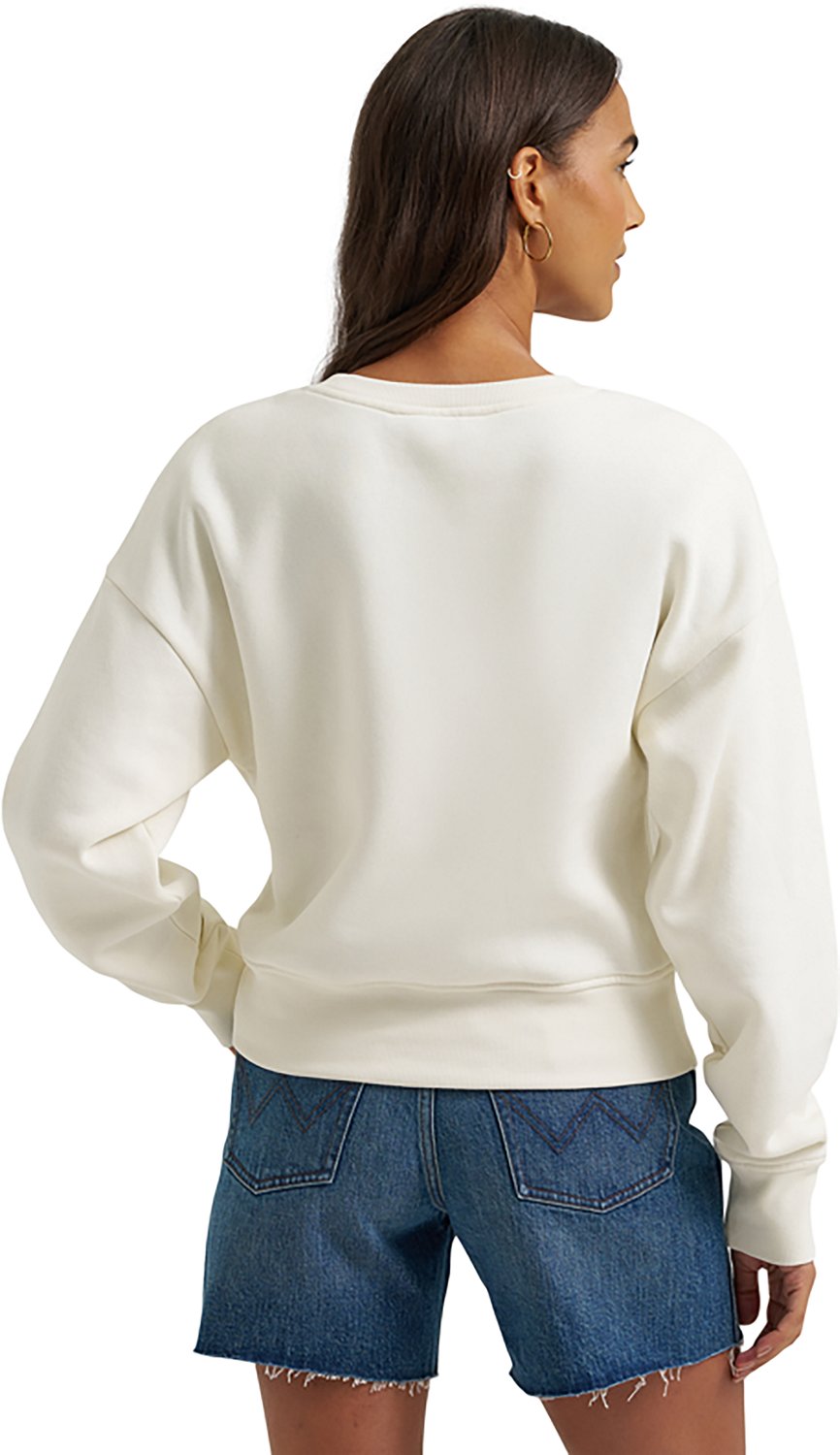 Wrangler Women's Soutache Horse Crew Sweatshirt - view number 2