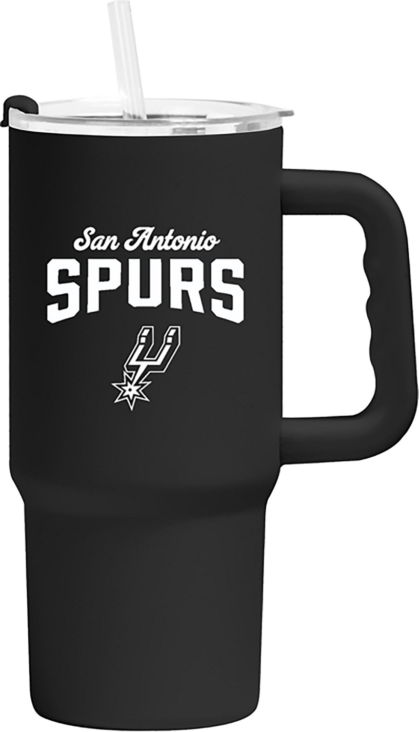 Logo Brands San Antonio Spurs 24 oz Handle Tumbler