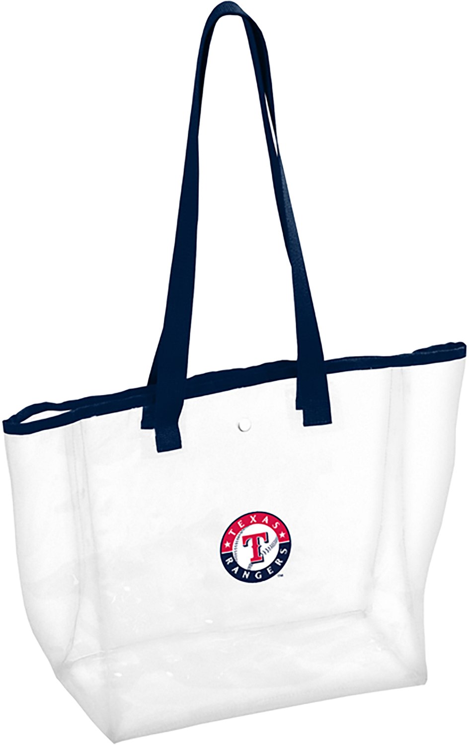 Logo Brands Texas Rangers Clear Tote